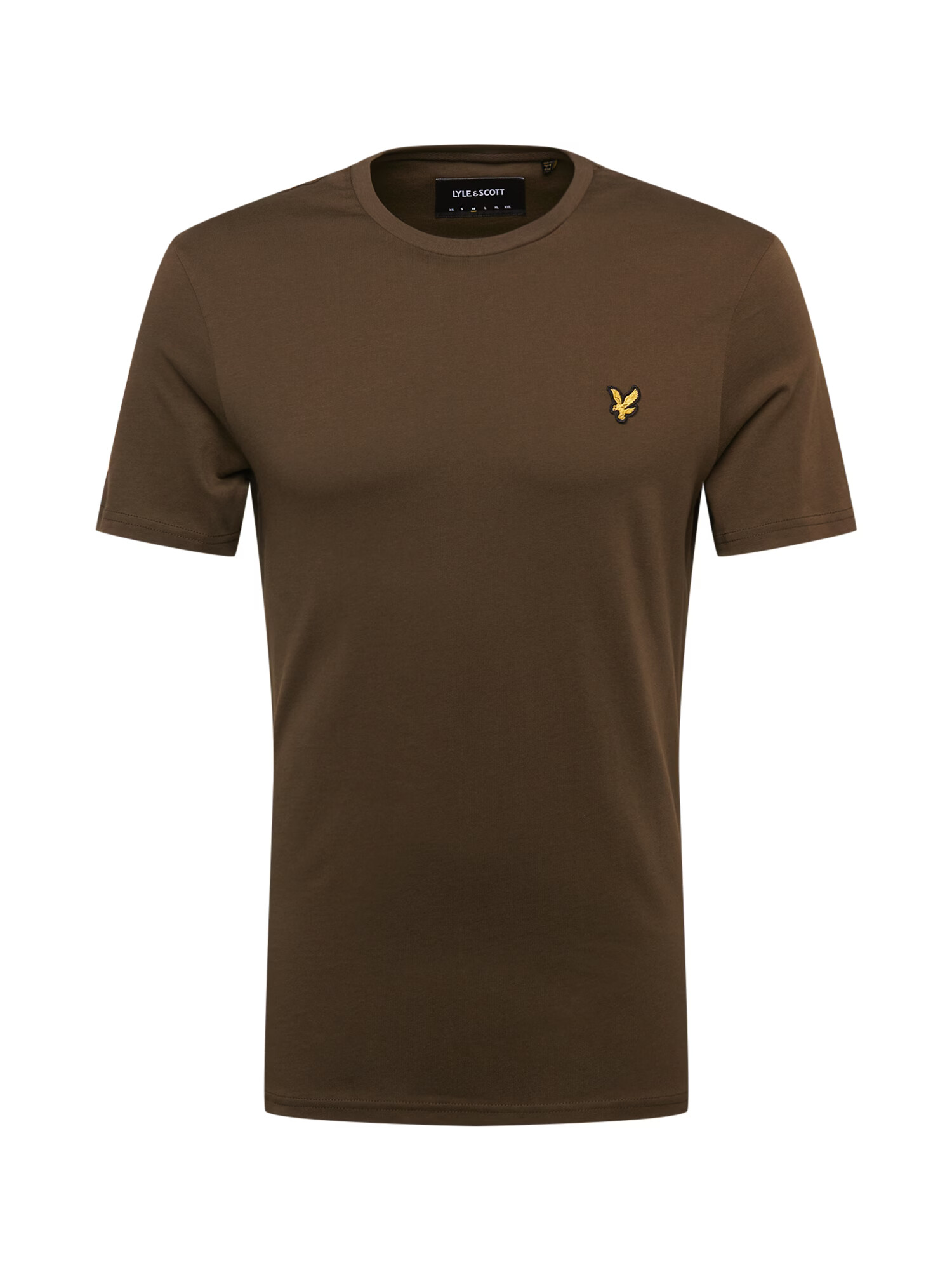 Lyle & Scott Tričko hnedá / žltá / čierna - Pepit.sk