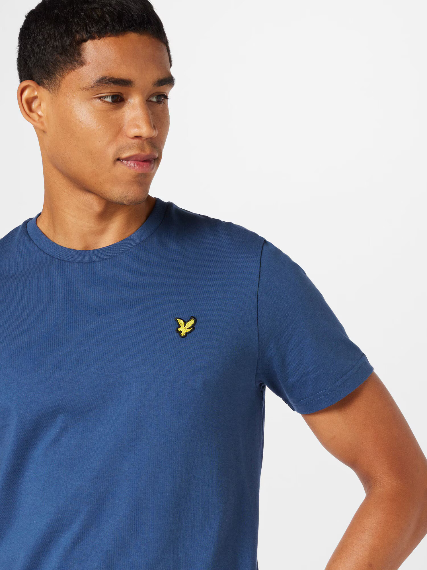 Lyle & Scott Tričko kráľovská modrá / limetková / čierna - Pepit.sk