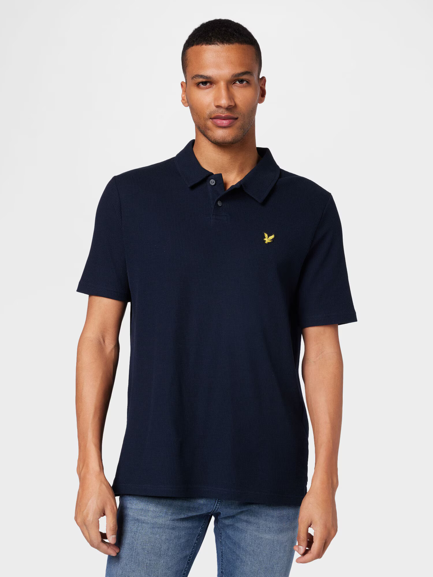 Lyle & Scott Tričko námornícka modrá / žltá - Pepit.sk