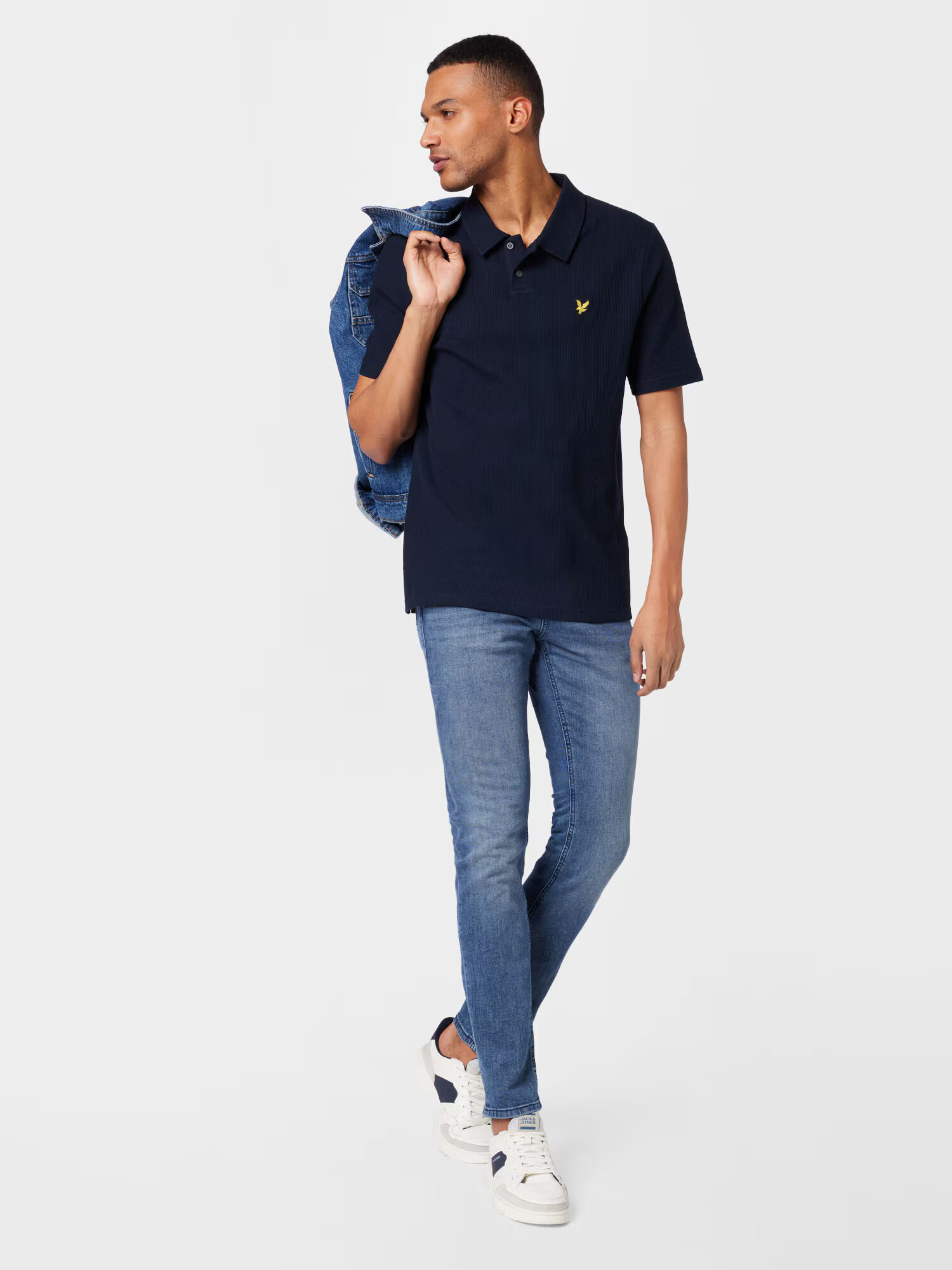 Lyle & Scott Tričko námornícka modrá / žltá - Pepit.sk