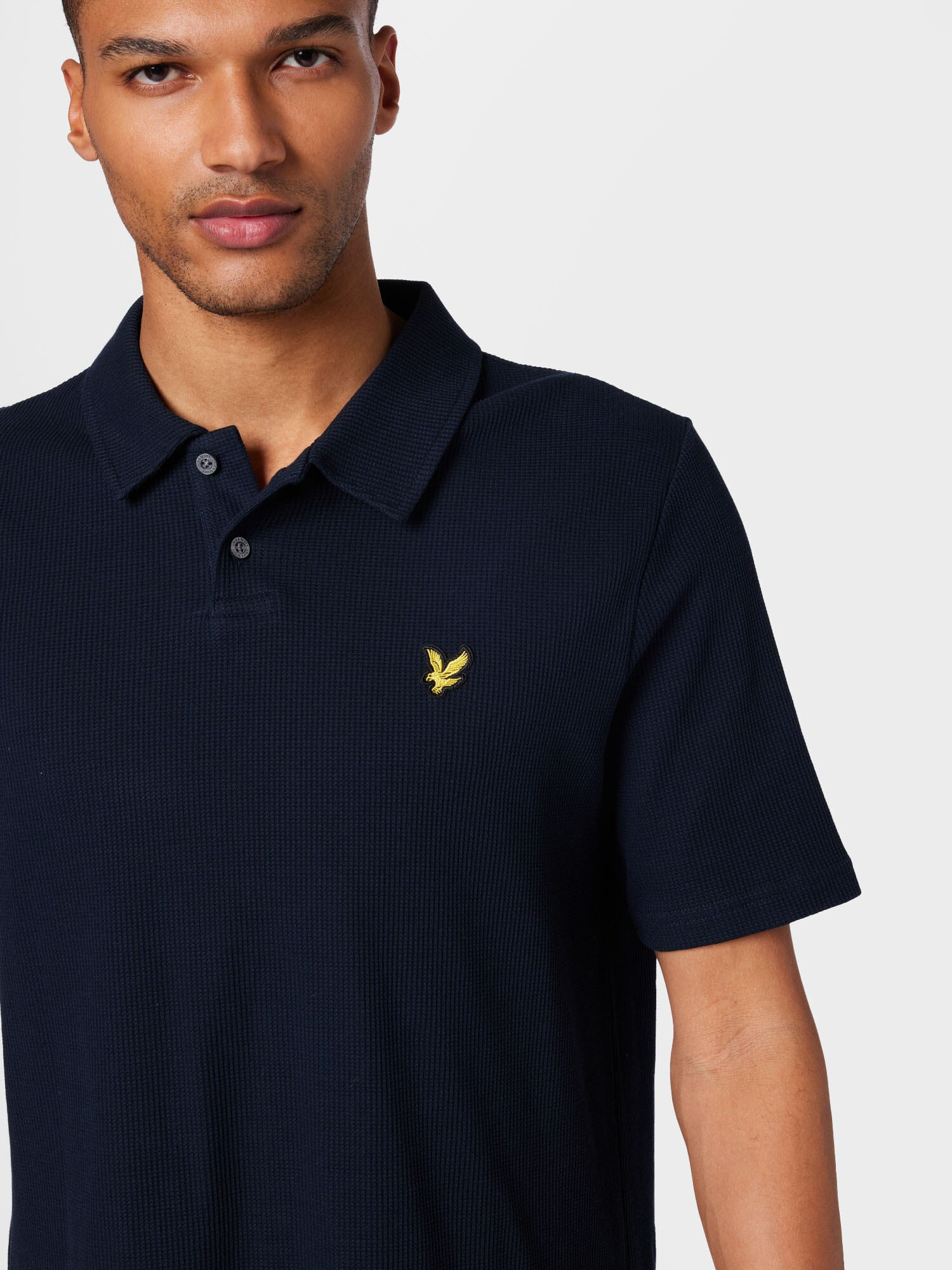 Lyle & Scott Tričko námornícka modrá / žltá - Pepit.sk