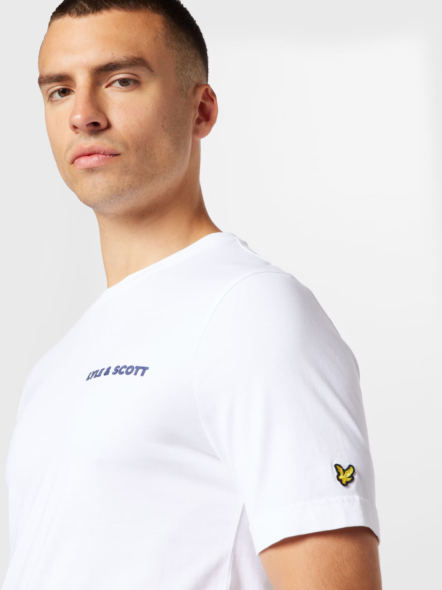 Lyle & Scott Tričko námornícka modrá / žltá / čierna / biela - Pepit.sk