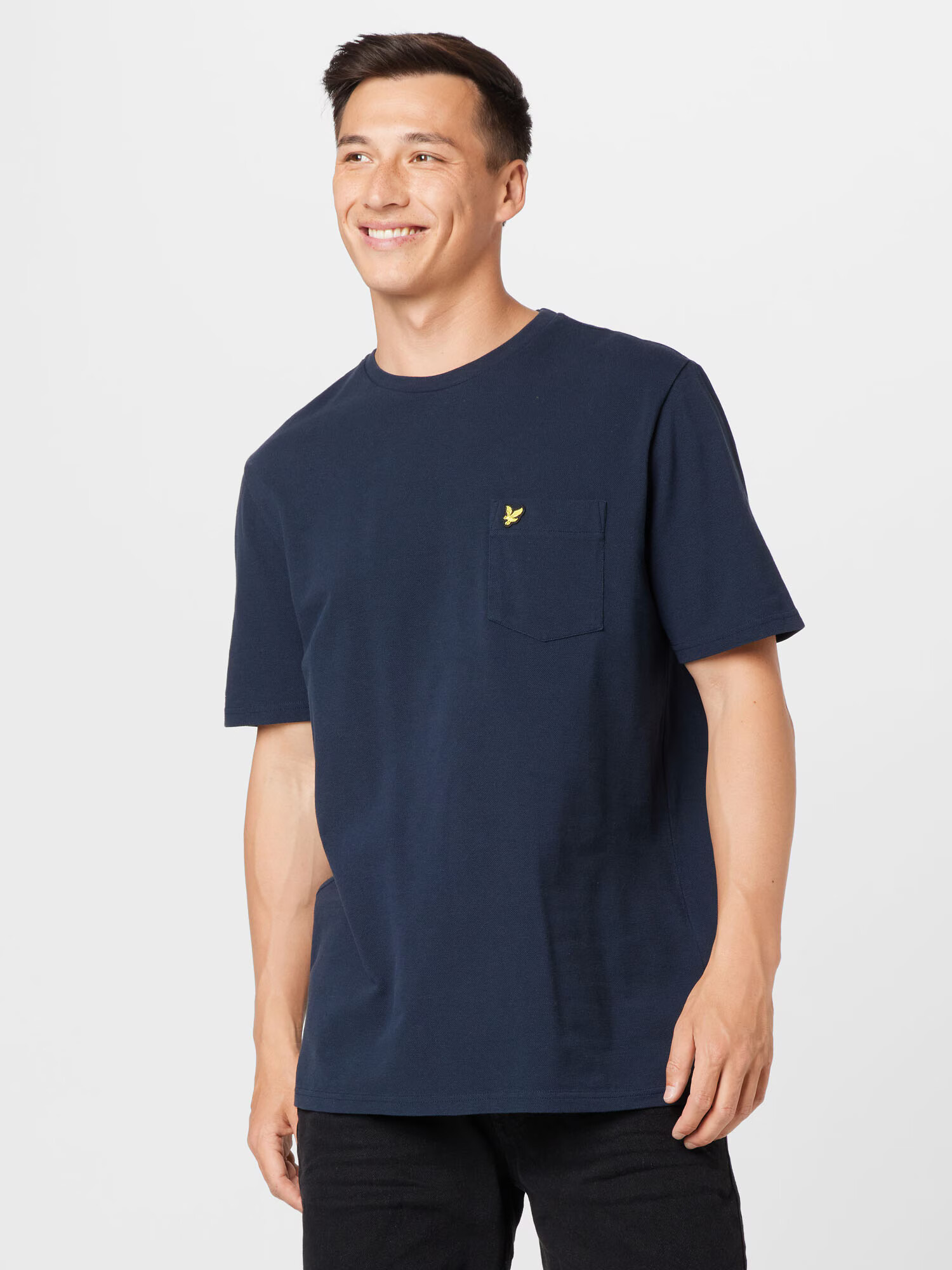 Lyle & Scott Tričko námornícka modrá / žltá / čierna - Pepit.sk