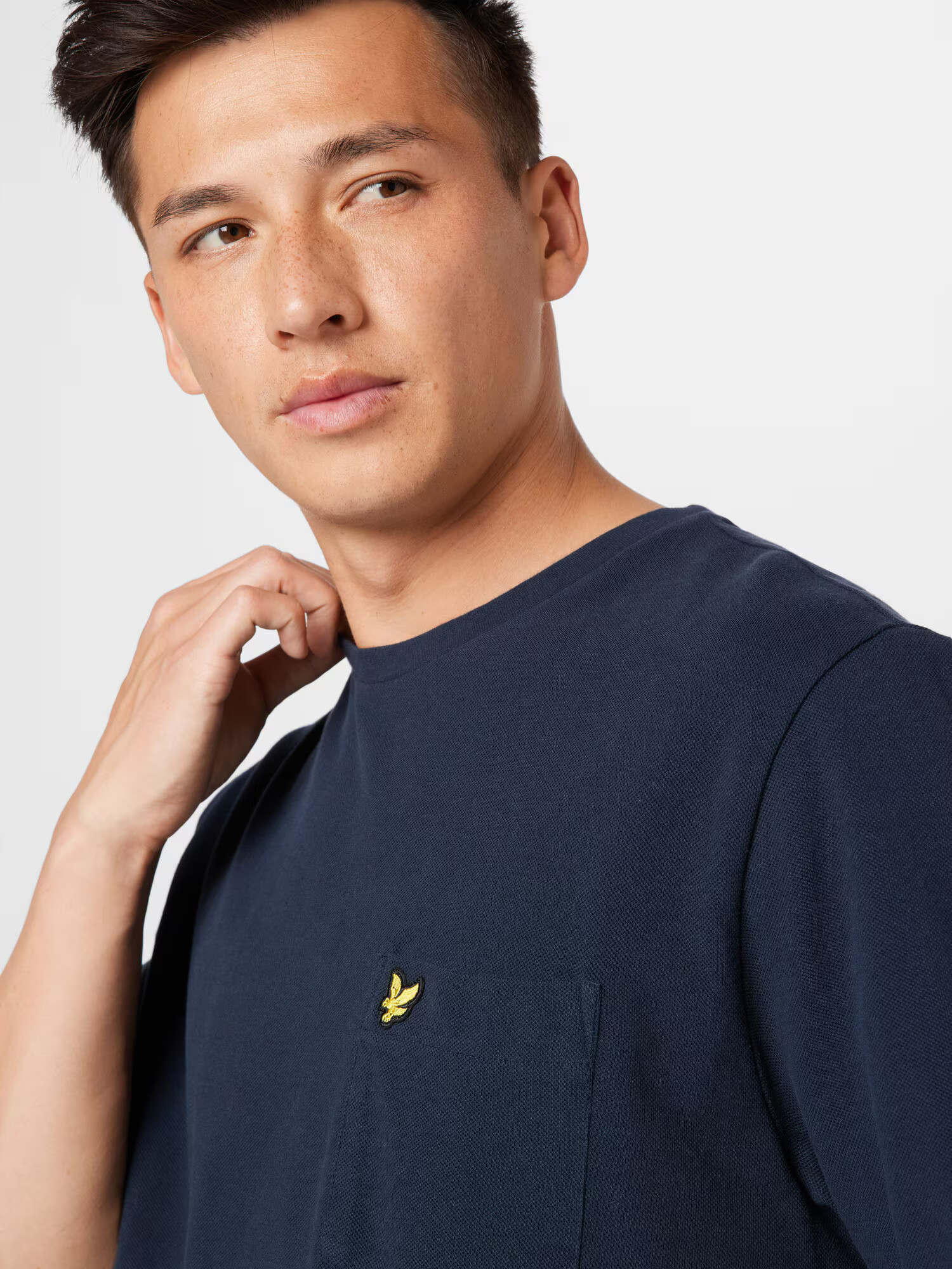 Lyle & Scott Tričko námornícka modrá / žltá / čierna - Pepit.sk