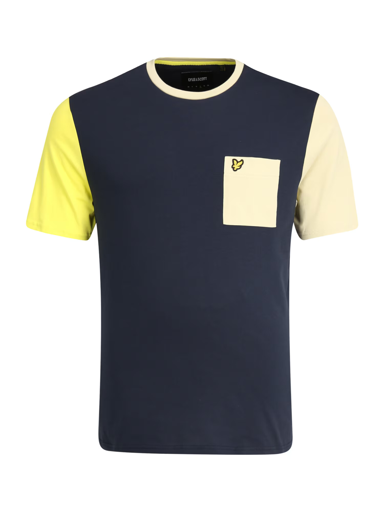 Lyle & Scott Tričko námornícka modrá / žltá / svetložltá - Pepit.sk