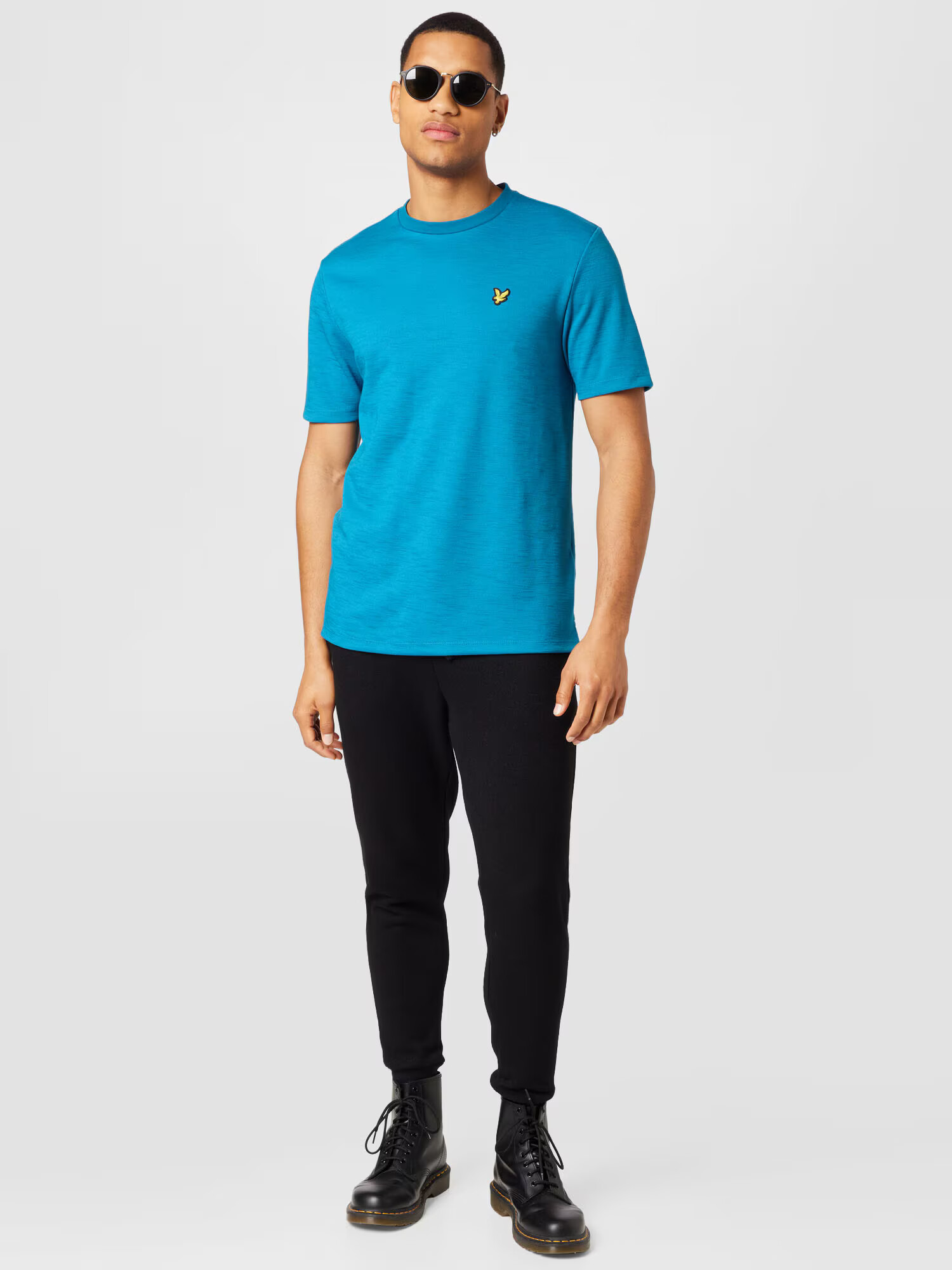 Lyle & Scott Tričko nebesky modrá / žltá - Pepit.sk