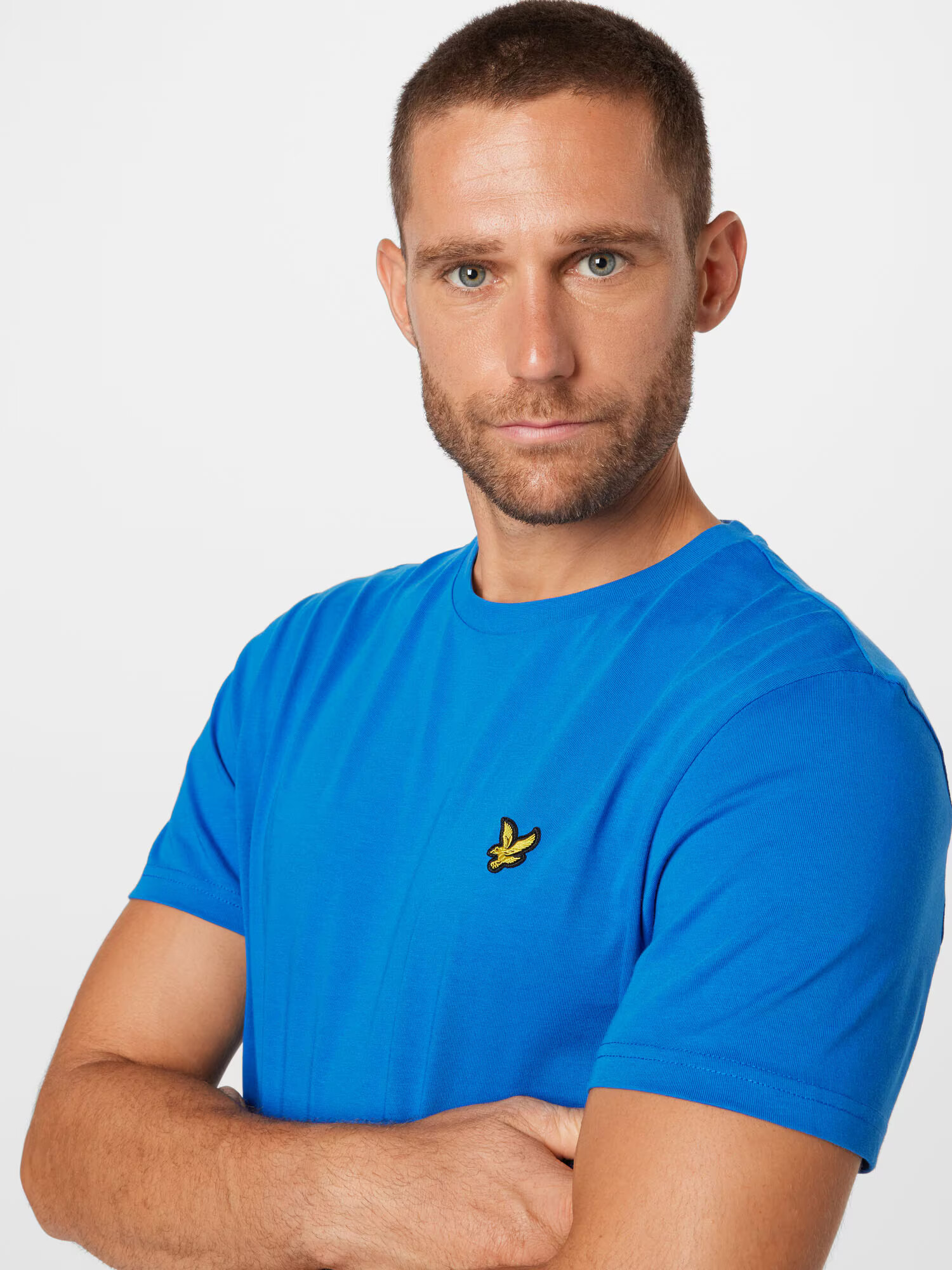 Lyle & Scott Tričko kráľovská modrá / žltá - Pepit.sk