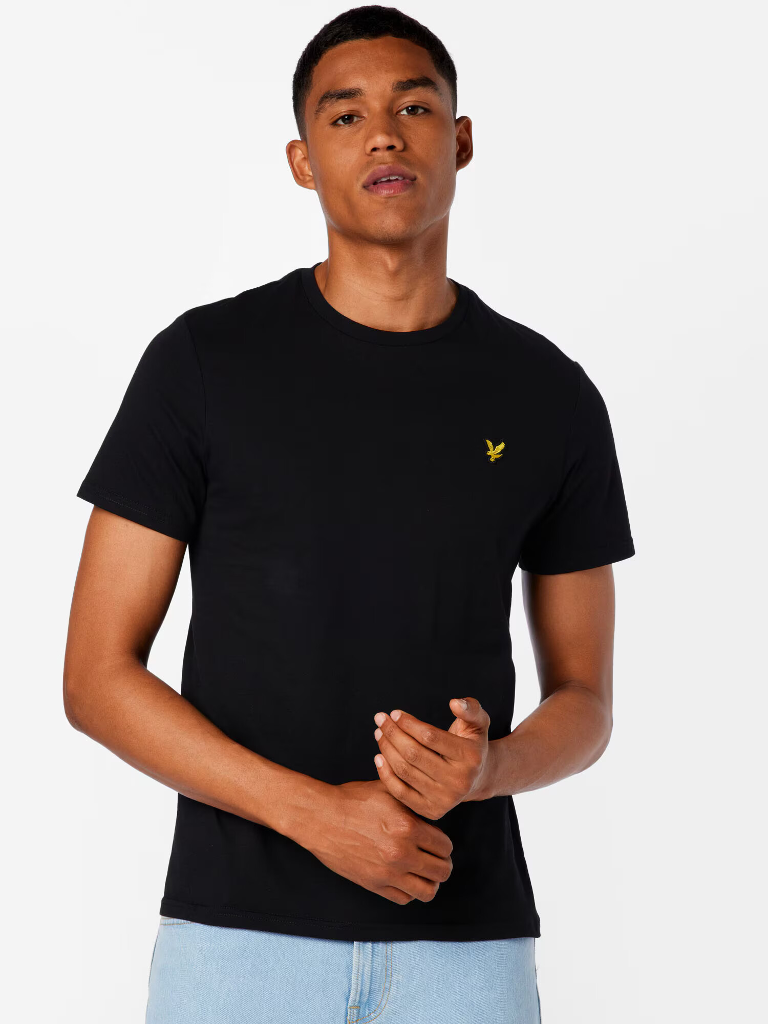 Lyle & Scott Tričko 'Plain' žltá / čierna - Pepit.sk