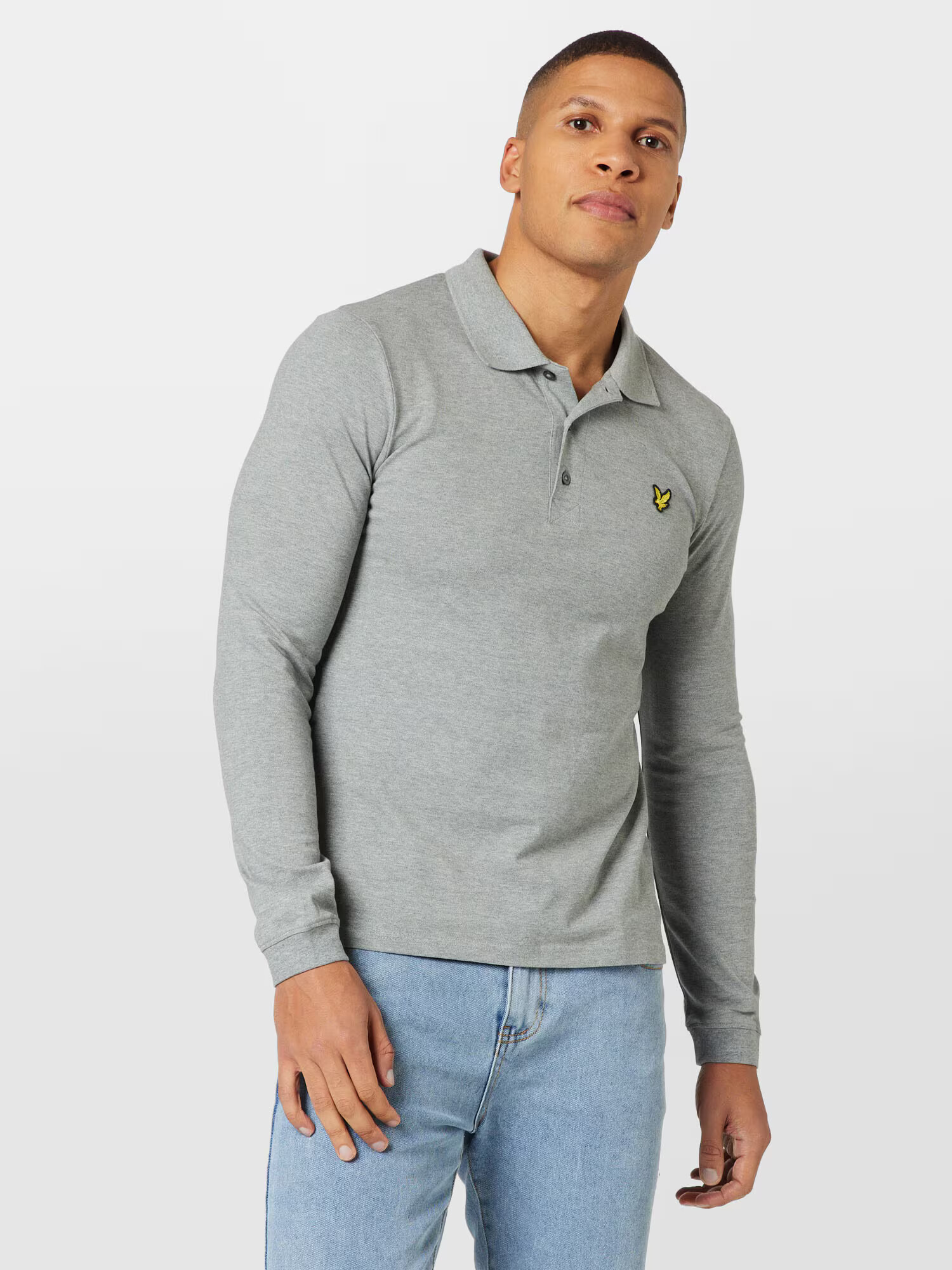 Lyle & Scott Tričko žltá / sivá / čierna - Pepit.sk