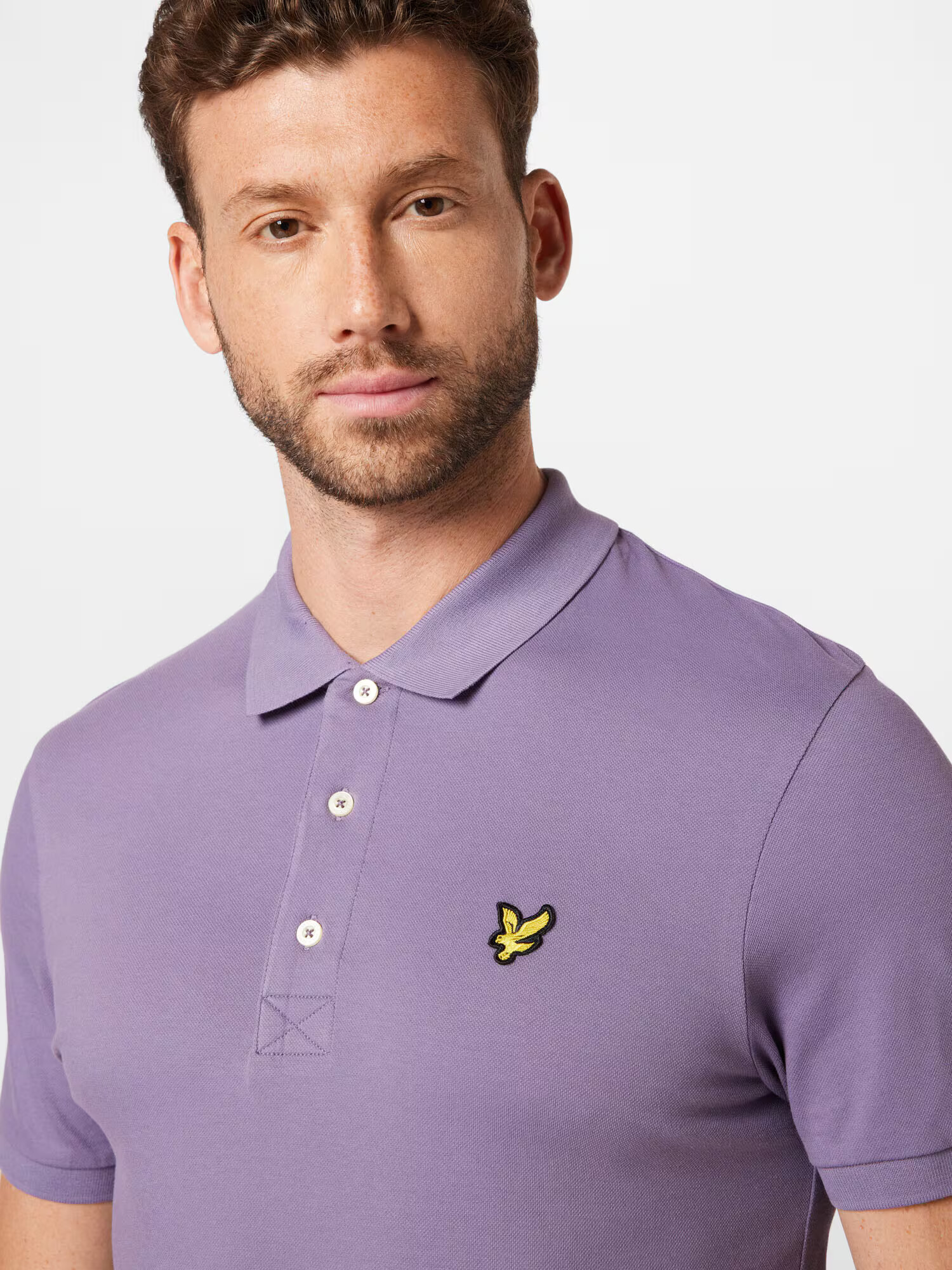 Lyle & Scott Tričko svetlofialová - Pepit.sk