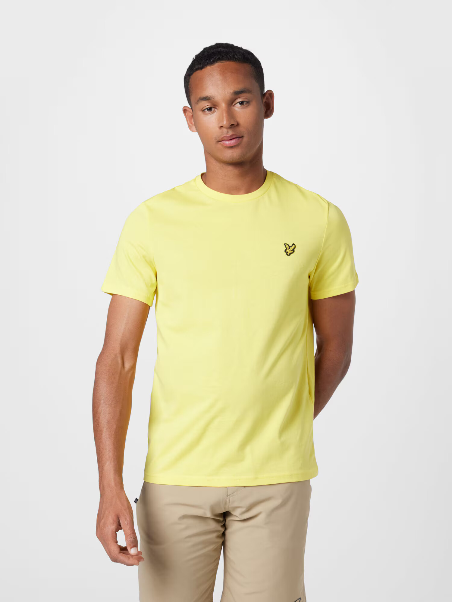 Lyle & Scott Tričko svetložltá / čierna - Pepit.sk