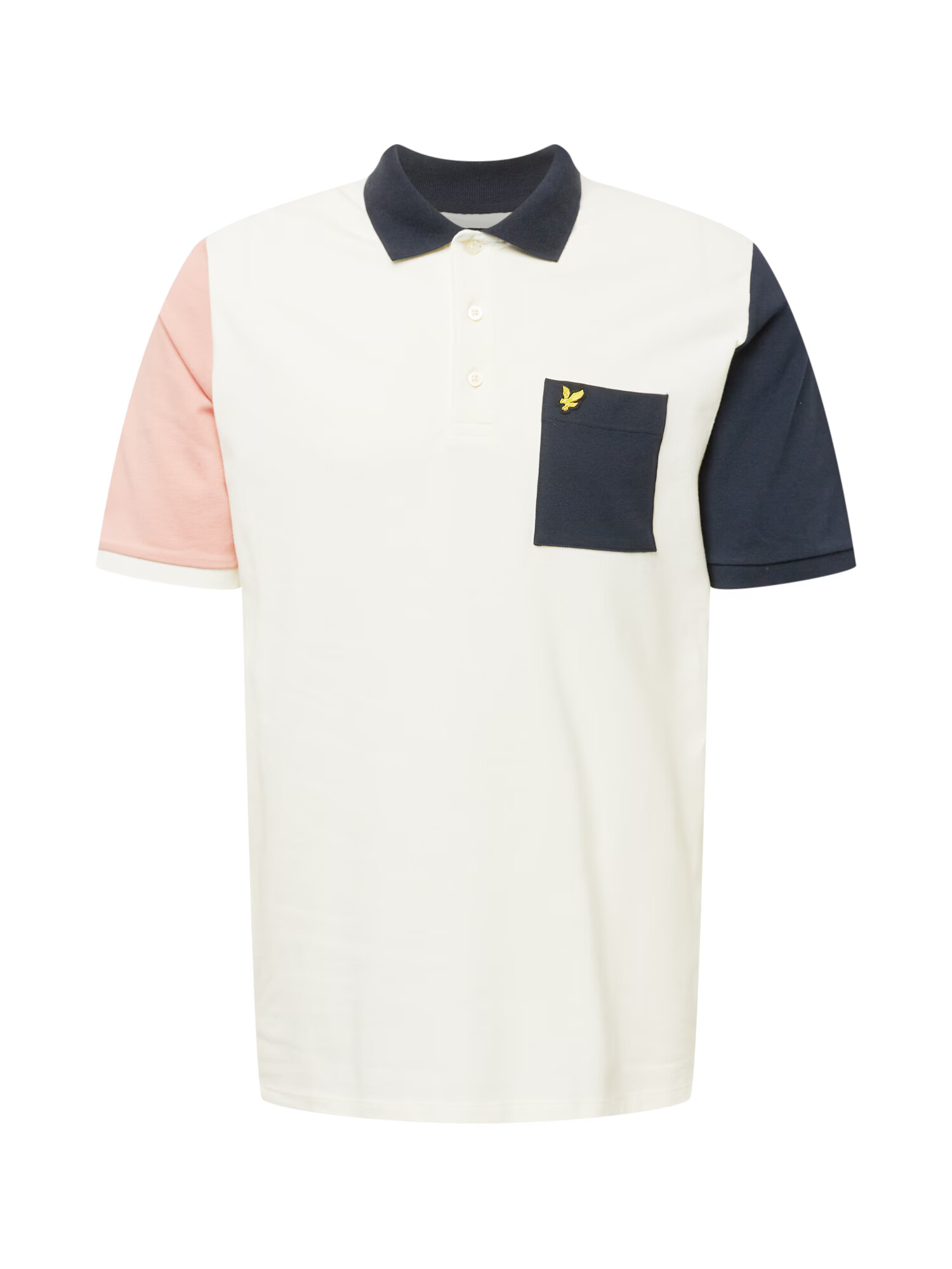 Lyle & Scott Tričko tmavomodrá / ružová / šedobiela - Pepit.sk