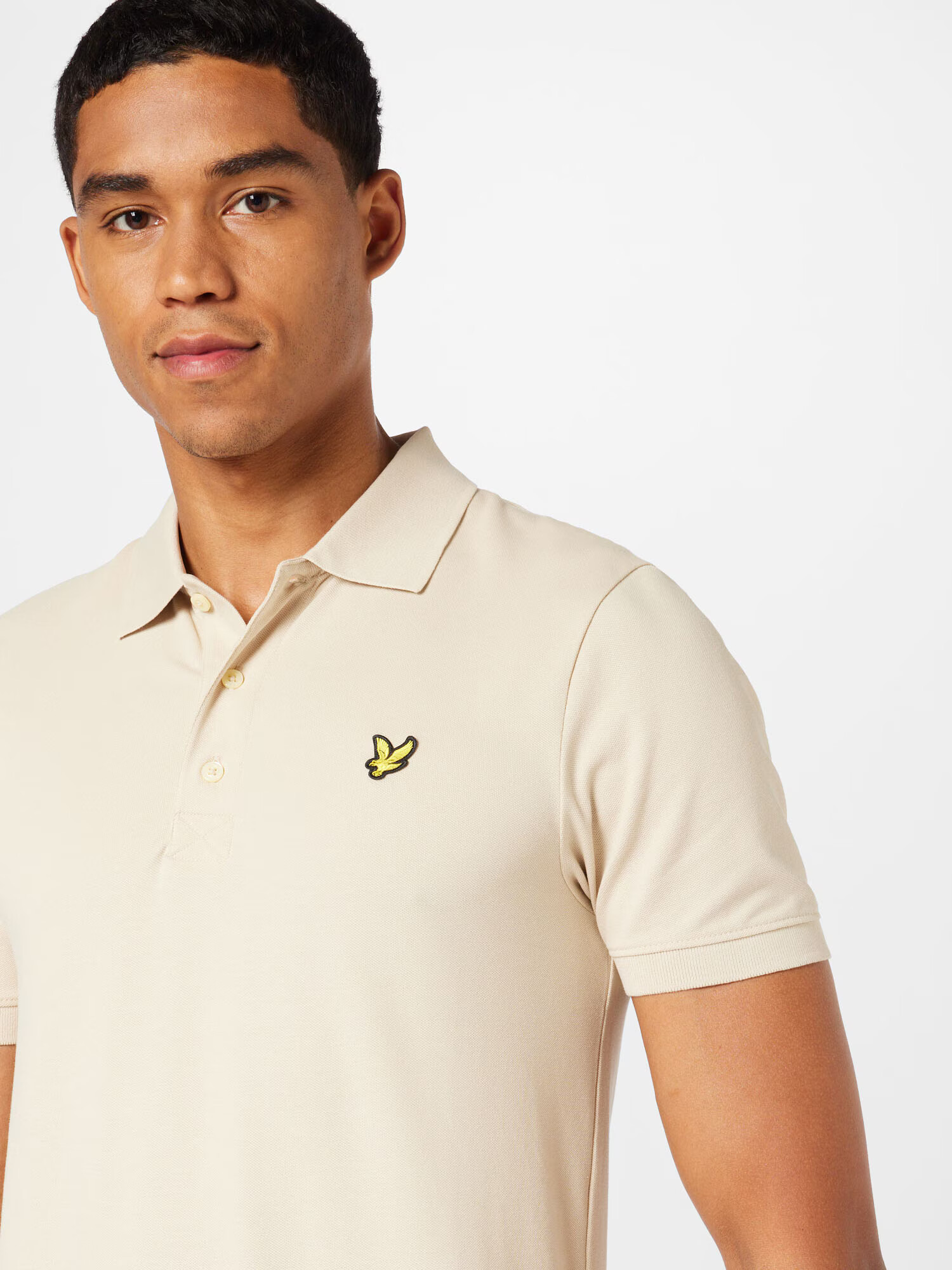 Lyle & Scott Tričko tmelová / limetková / čierna - Pepit.sk