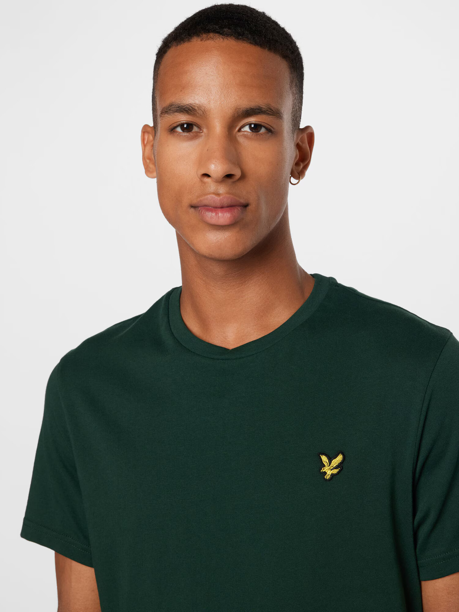 Lyle & Scott Tričko zlatá / jedľová / čierna - Pepit.sk