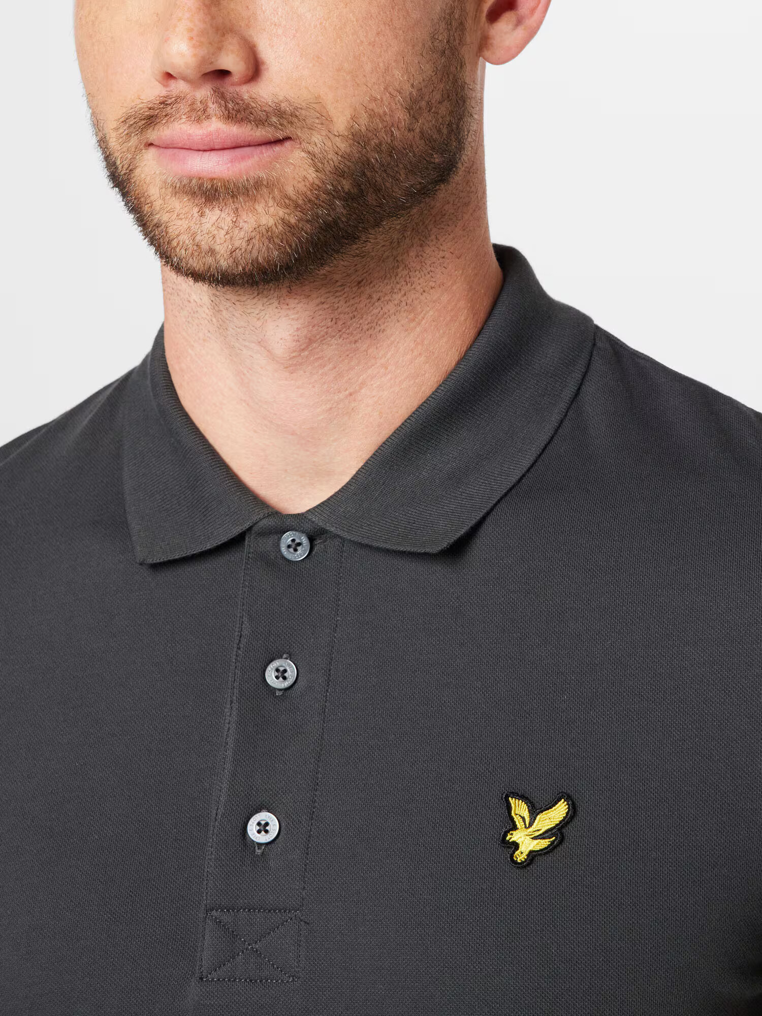 Lyle & Scott Tričko zlatá žltá / antracitová / čierna - Pepit.sk