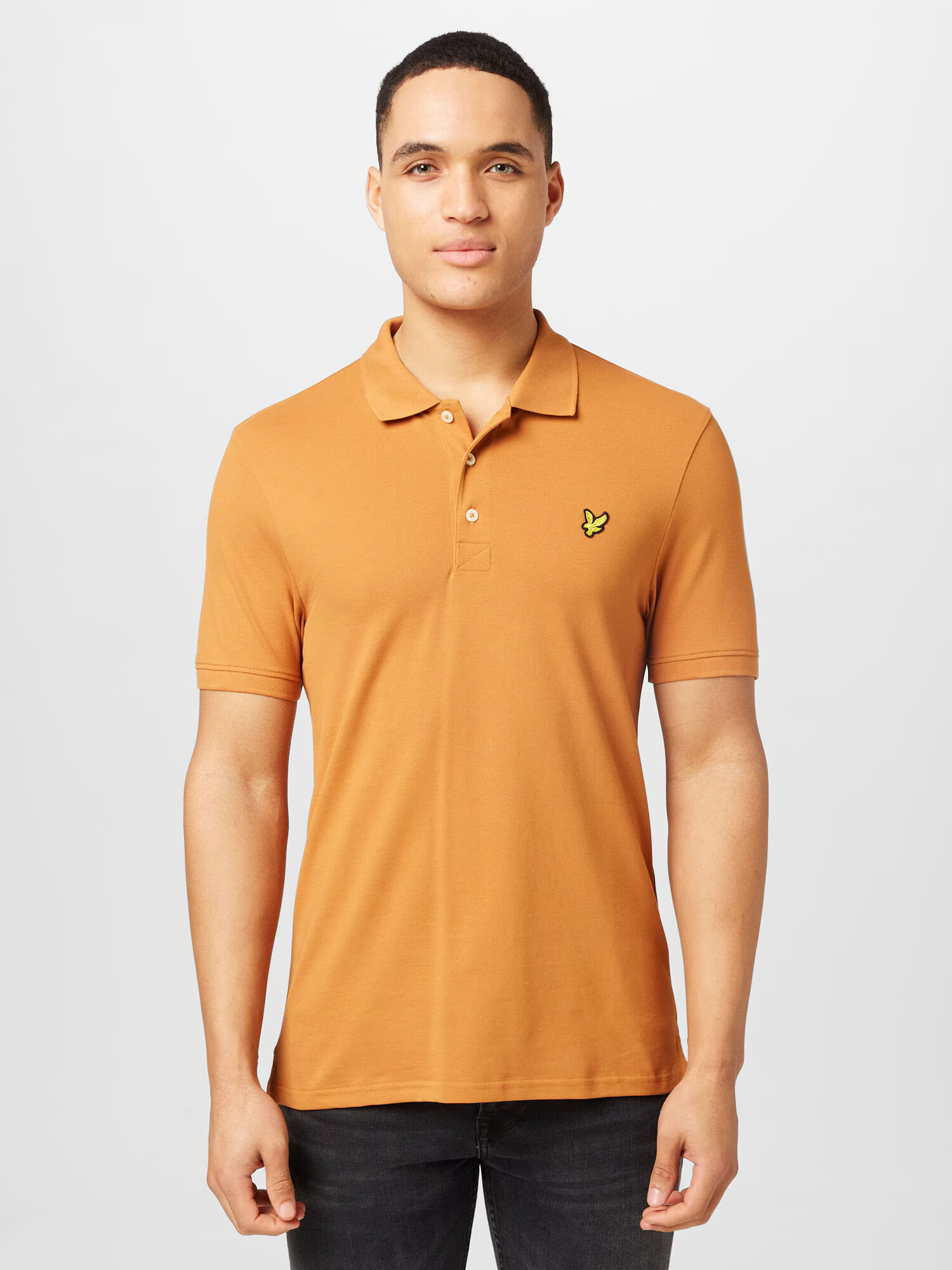 Lyle & Scott Tričko zlatá žltá / čierna - Pepit.sk