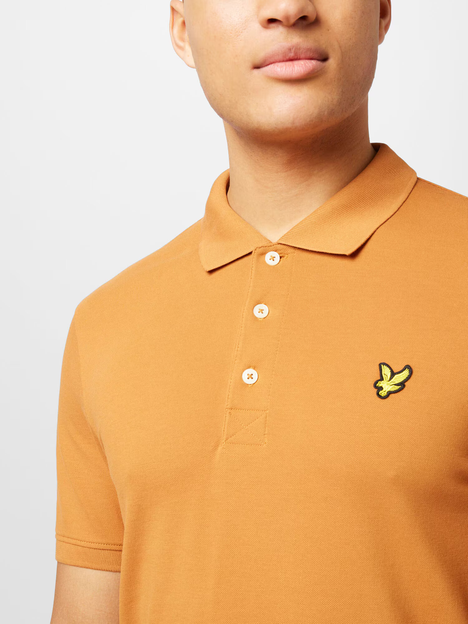 Lyle & Scott Tričko zlatá žltá / čierna - Pepit.sk