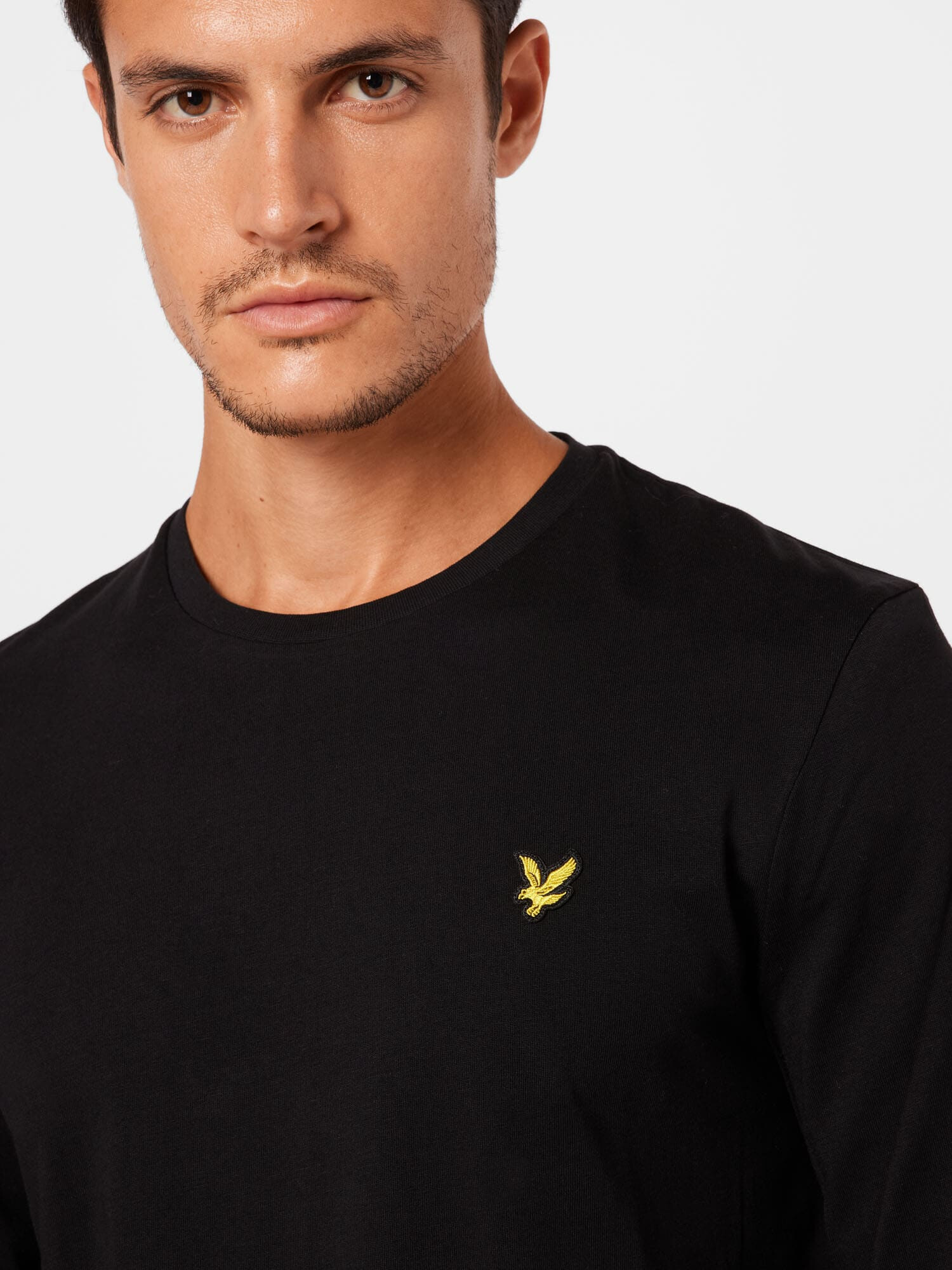 Lyle & Scott Tričko zlatá žltá / čierna - Pepit.sk