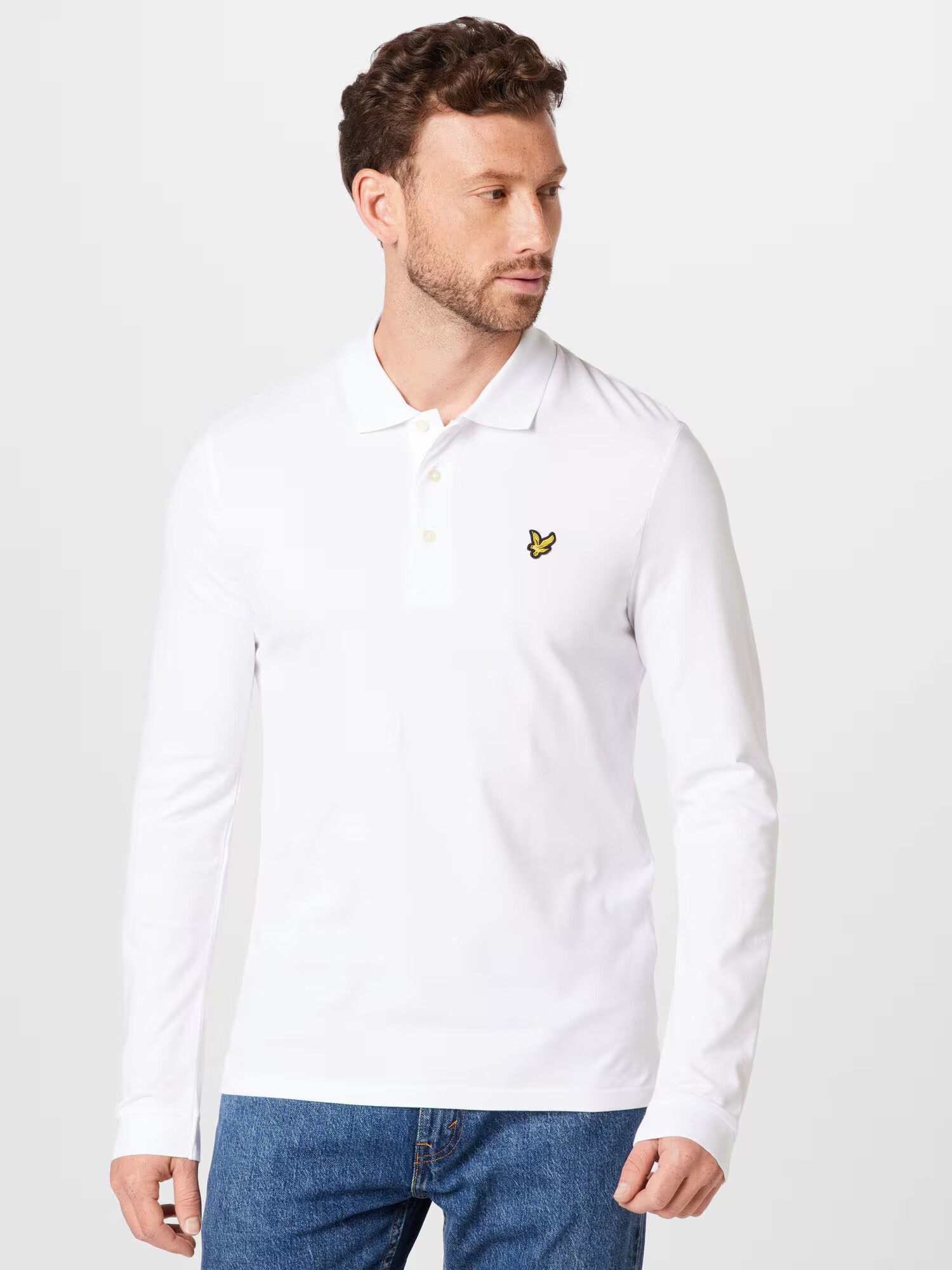 Lyle & Scott Tričko žltá / čierna / biela - Pepit.sk