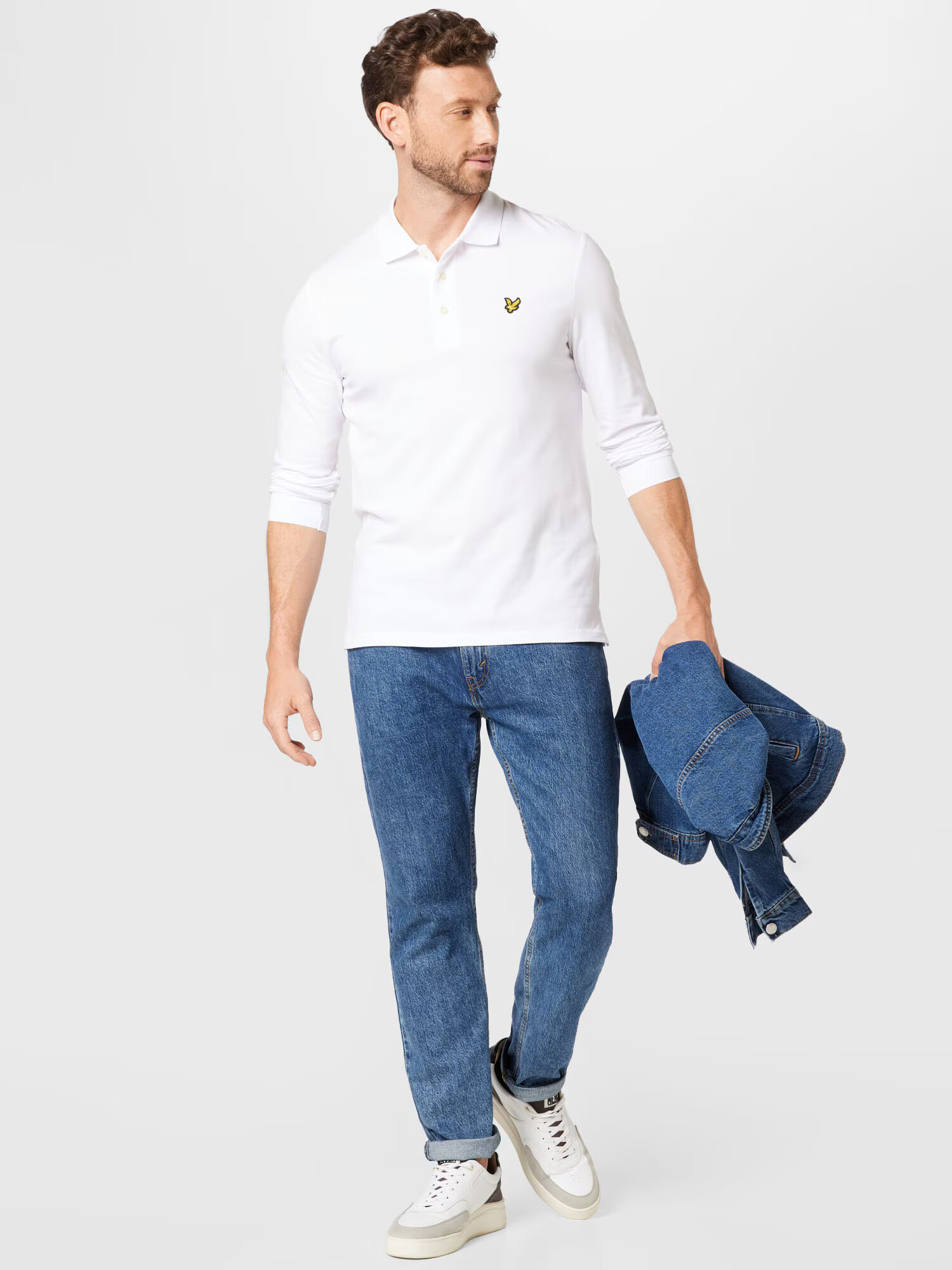 Lyle & Scott Tričko žltá / čierna / biela - Pepit.sk