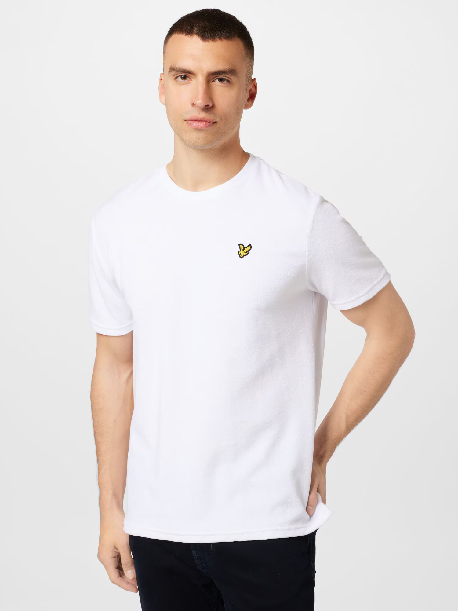 Lyle & Scott Tričko žltá / čierna / biela - Pepit.sk