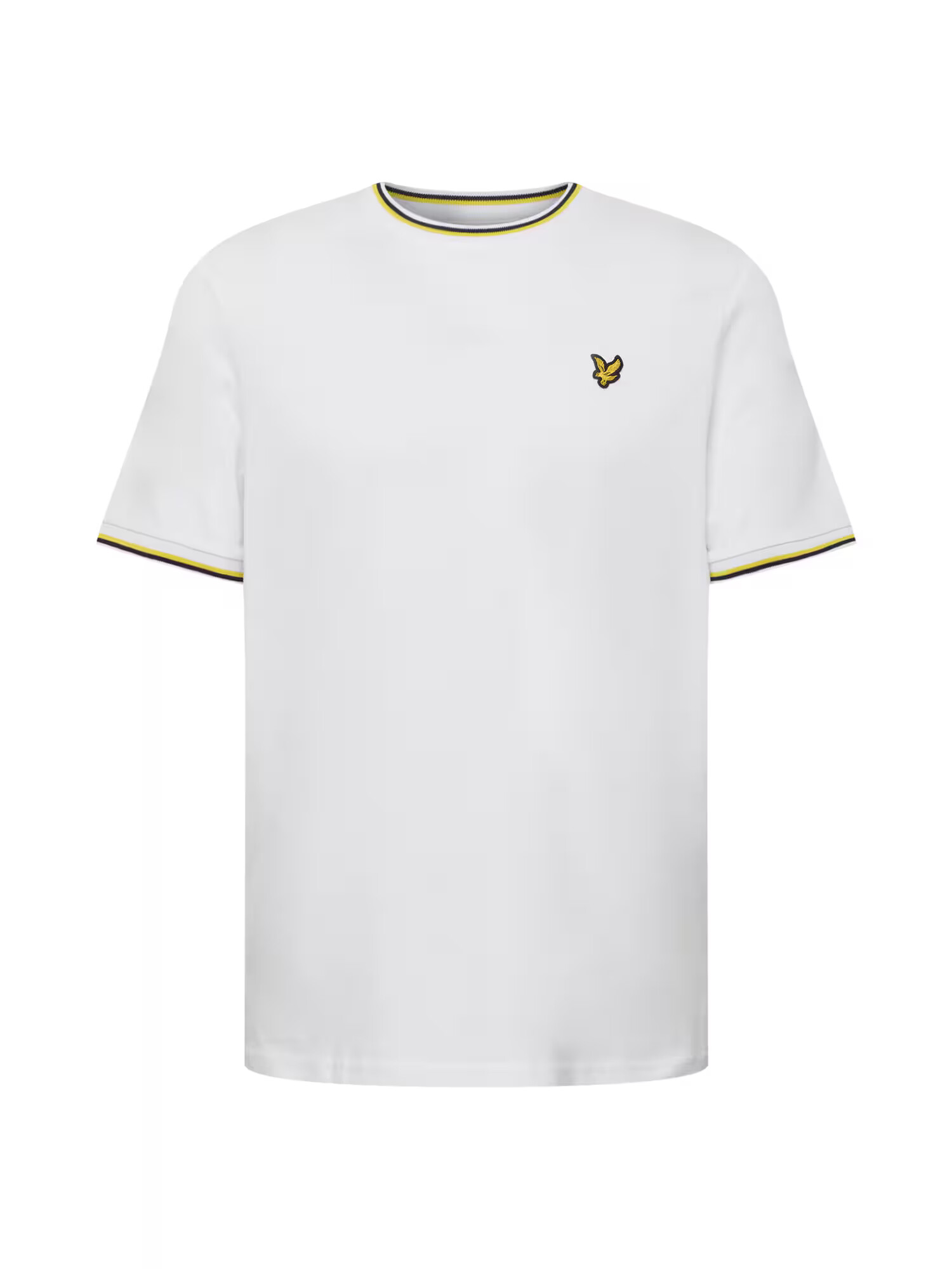 Lyle & Scott Tričko žltá / čierna / biela - Pepit.sk