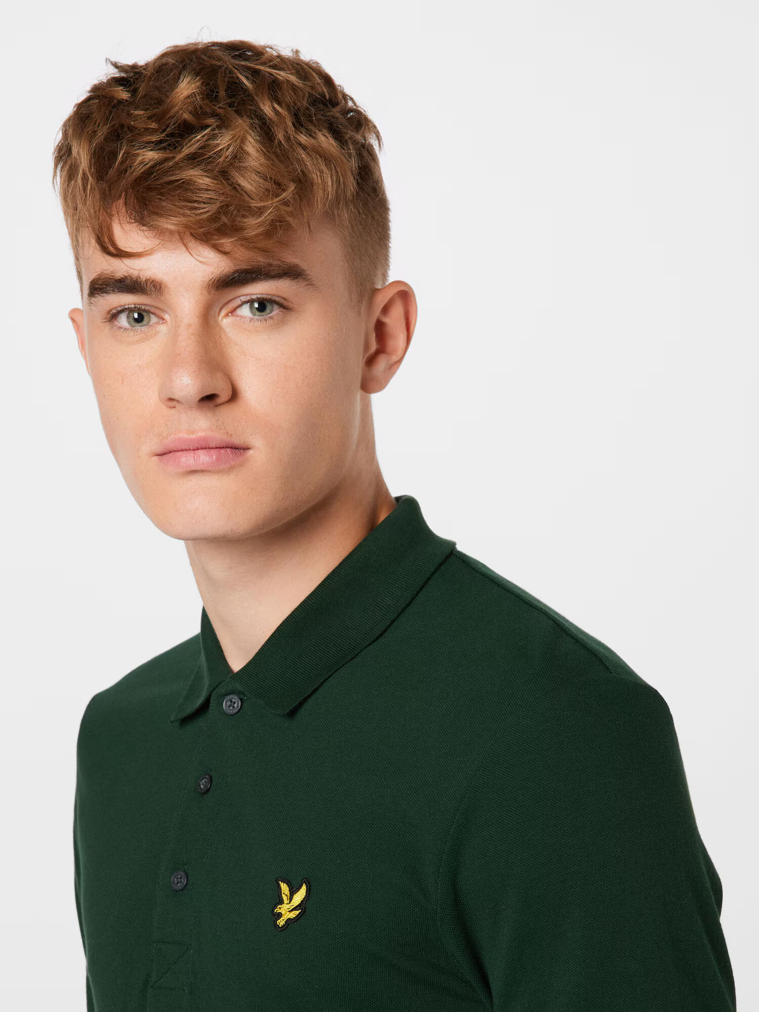 Lyle & Scott Tričko žltá / tmavozelená / čierna - Pepit.sk