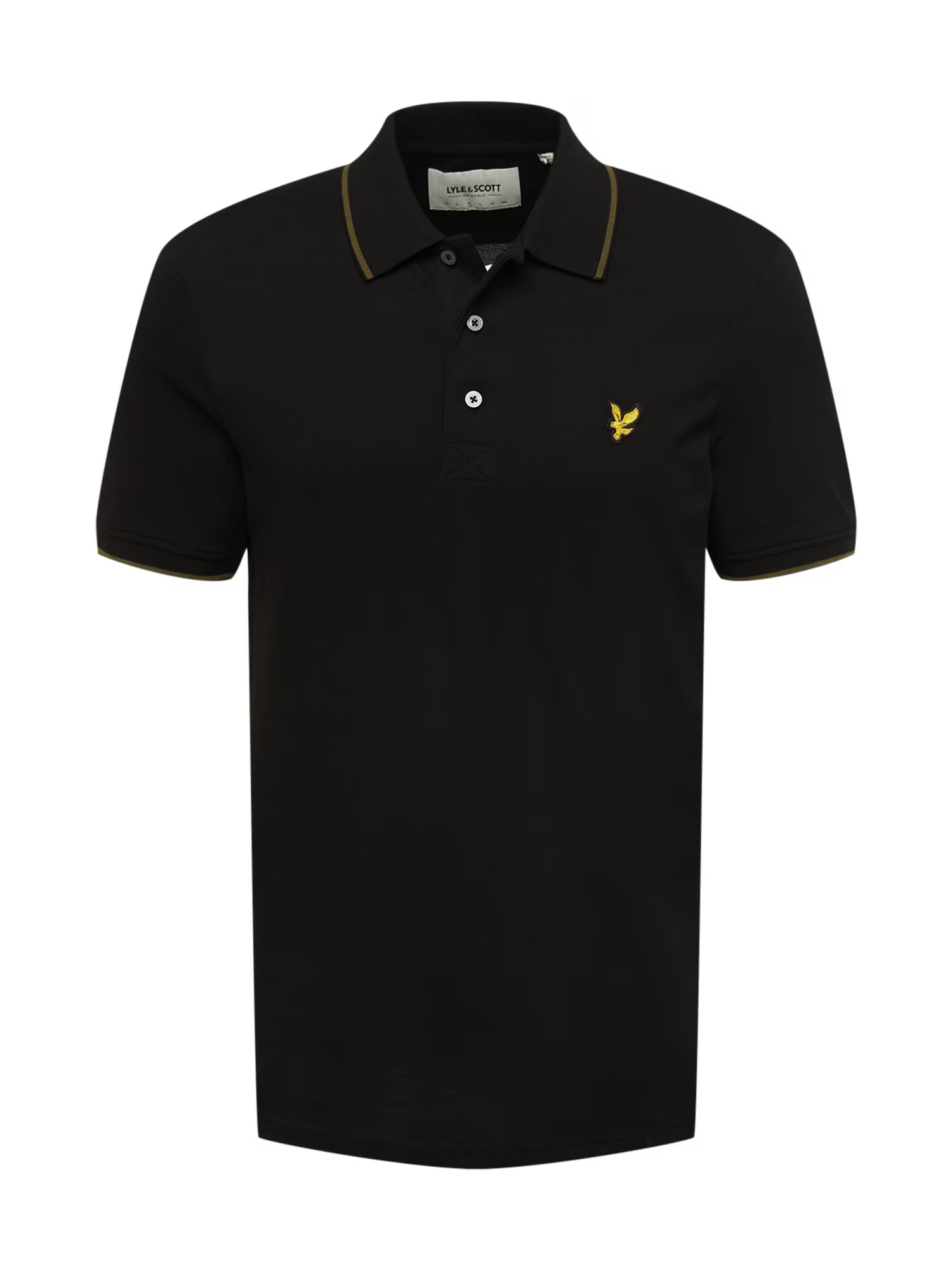 Lyle & Scott Tričko žltá / olivová / čierna - Pepit.sk