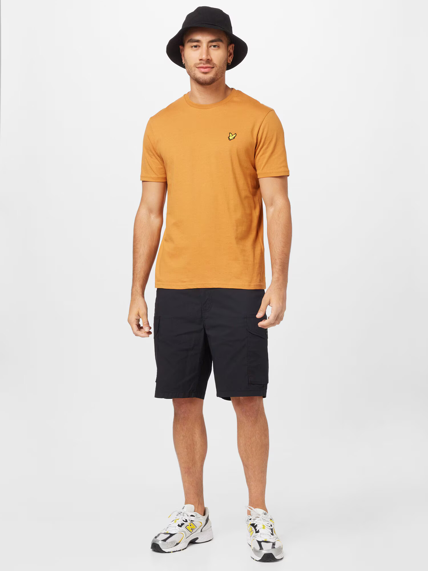 Lyle & Scott Tričko žltá / oranžová / čierna - Pepit.sk