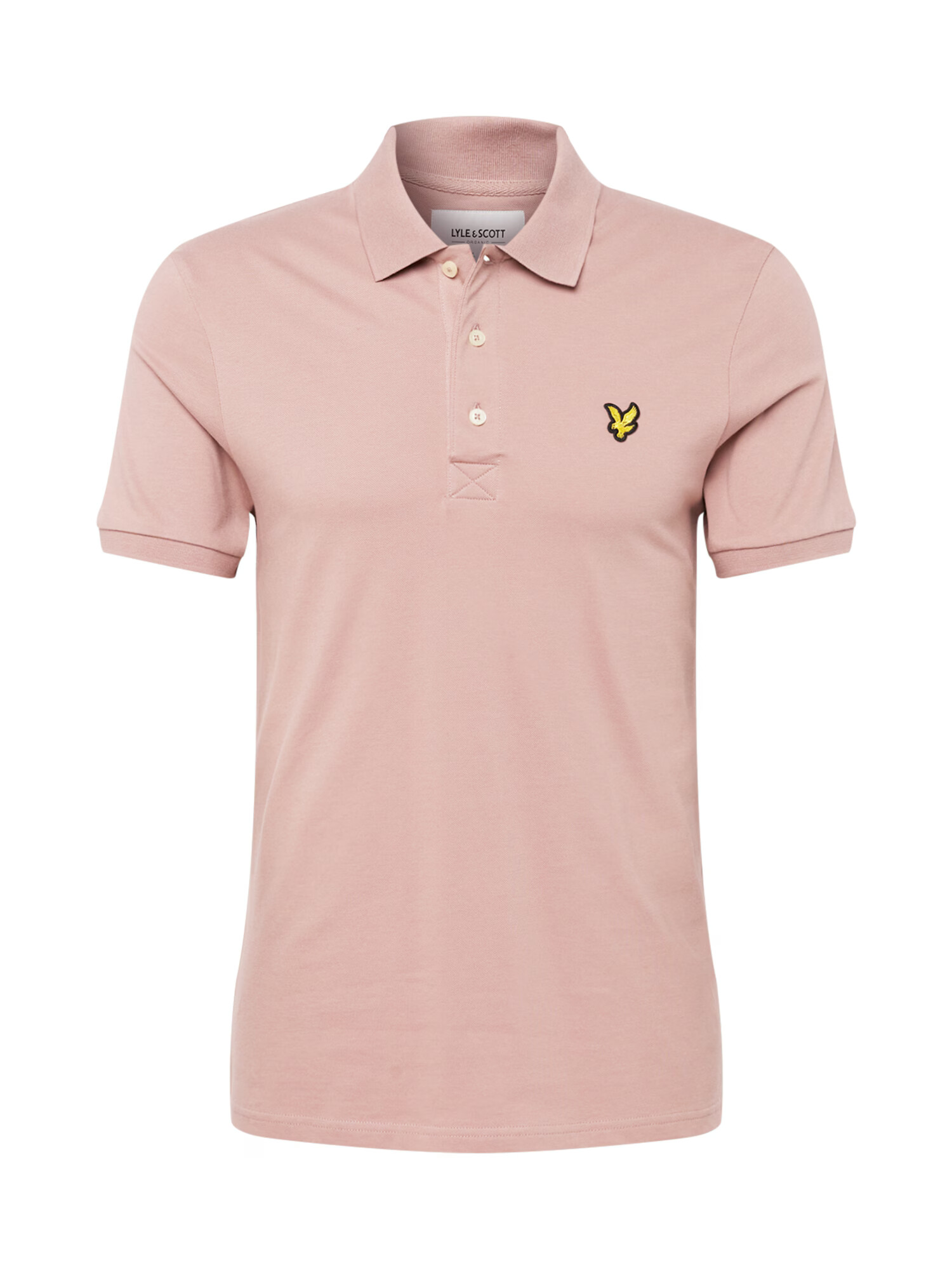 Lyle & Scott Tričko žltá / púdrová / čierna - Pepit.sk