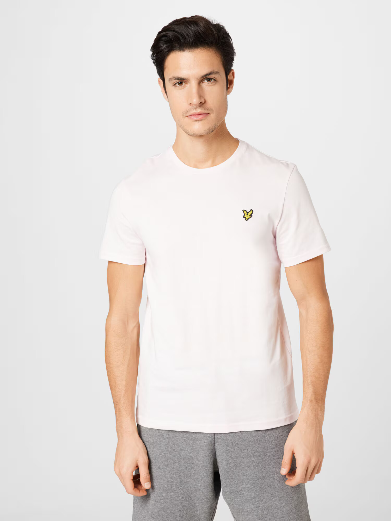 Lyle & Scott Tričko 'Plain' žltá / rosé / čierna - Pepit.sk