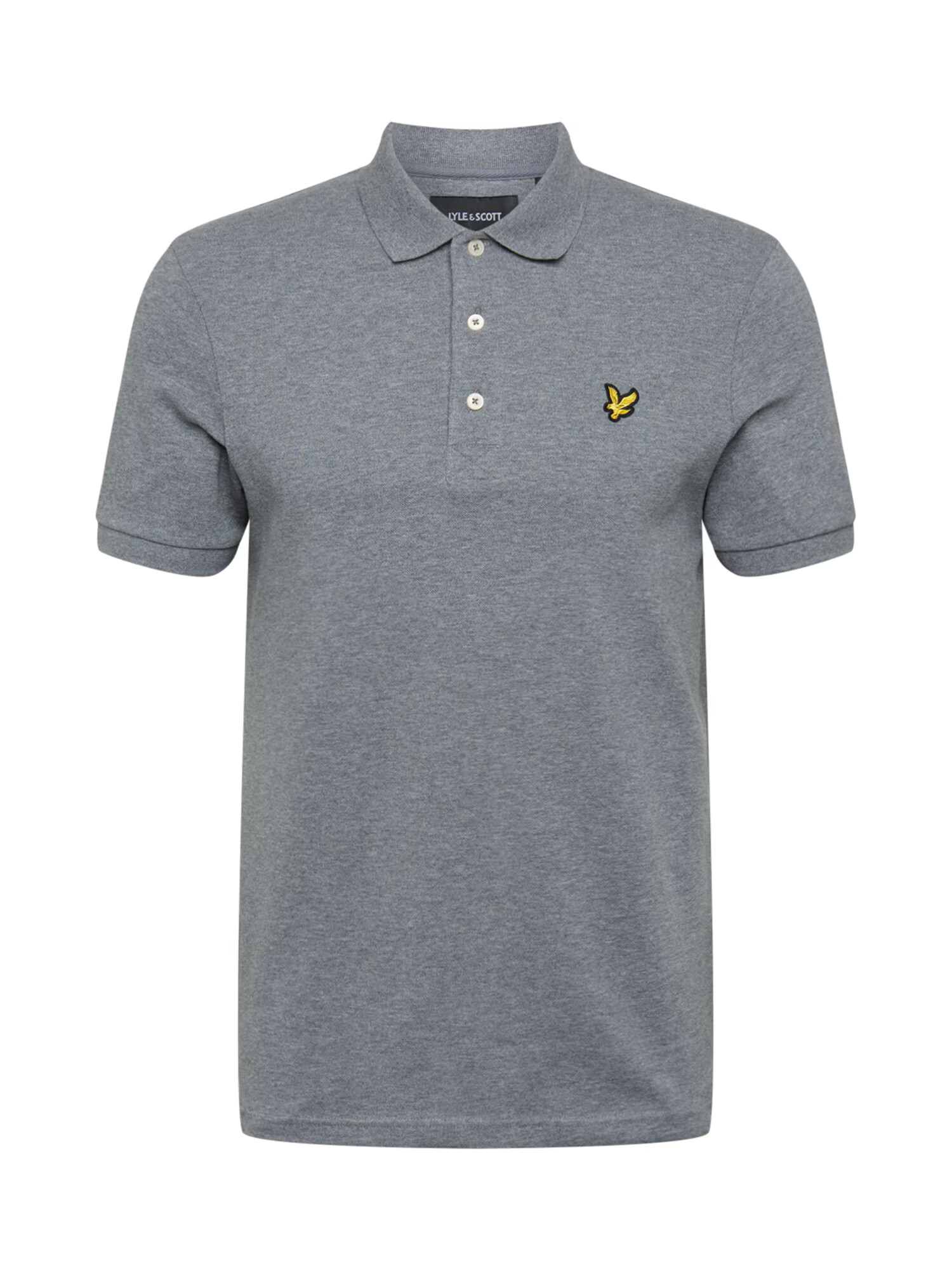 Lyle & Scott Tričko žltá / sivá melírovaná / čierna - Pepit.sk