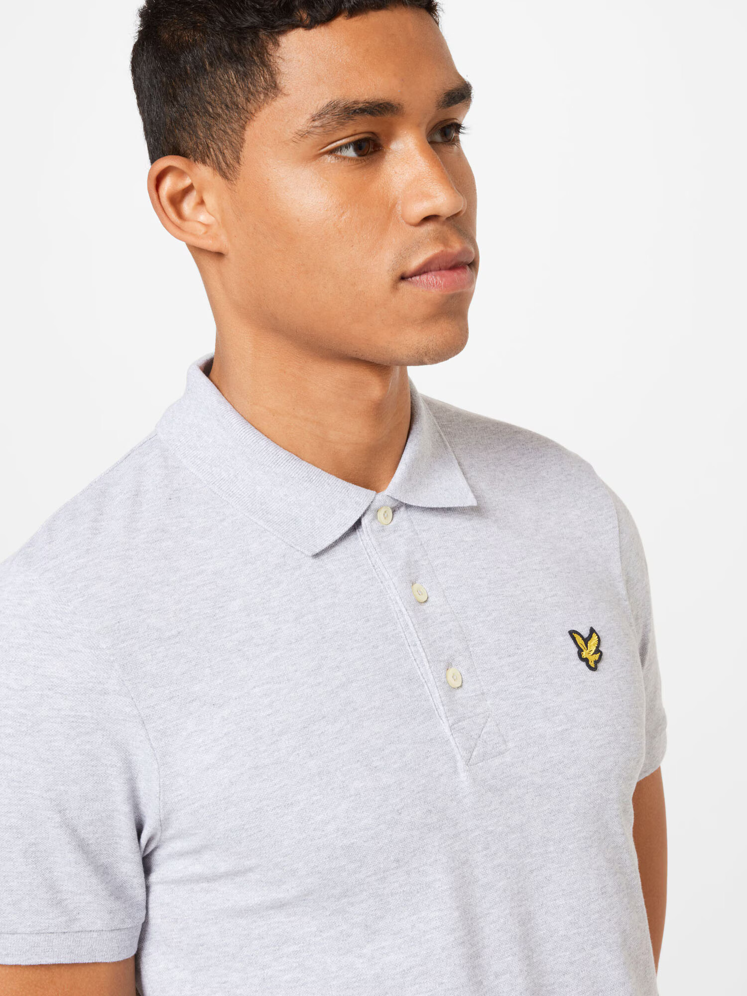 Lyle & Scott Tričko žltá / svetlosivá - Pepit.sk