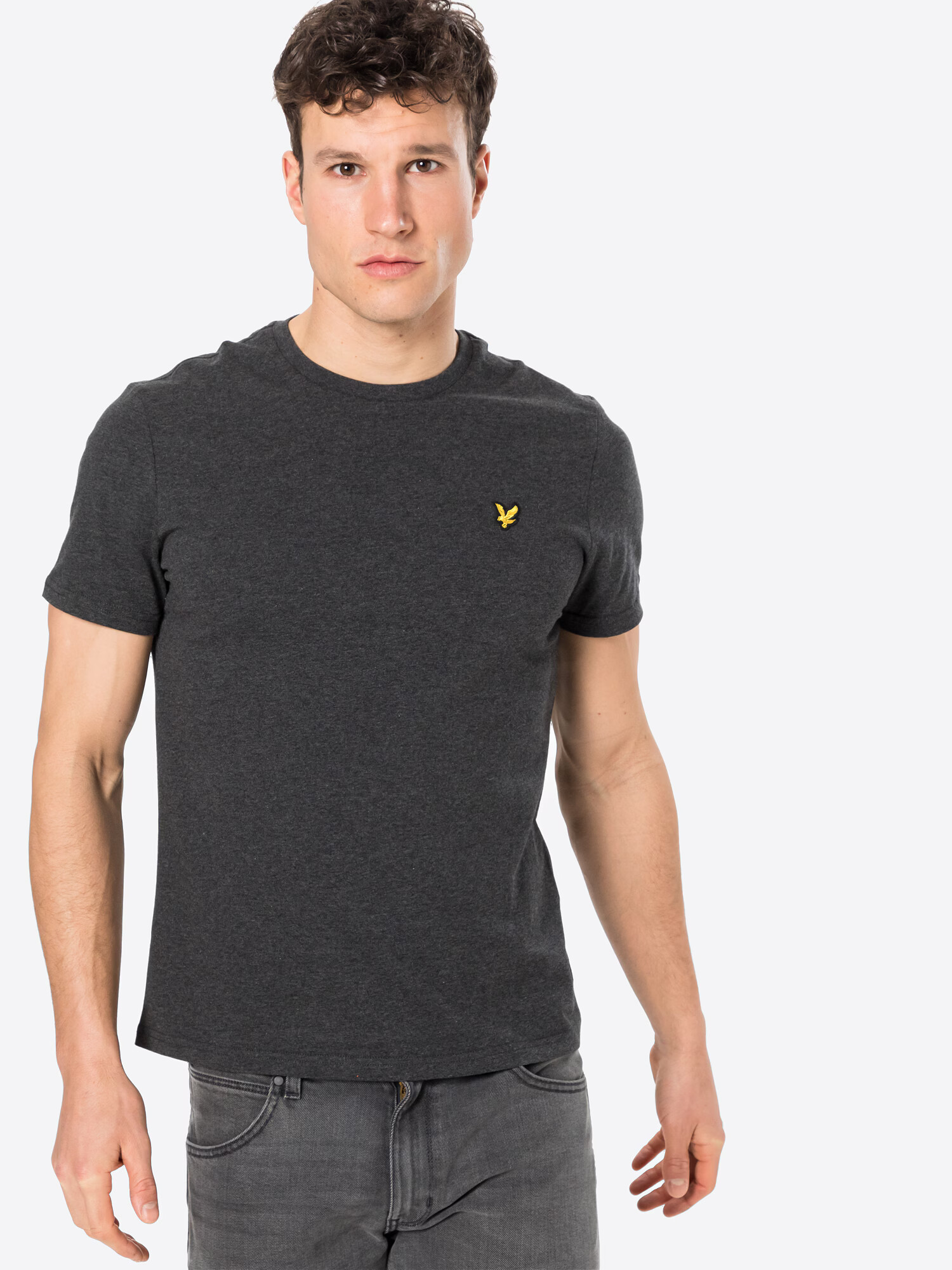 Lyle & Scott Tričko žltá / antracitová / čierna - Pepit.sk