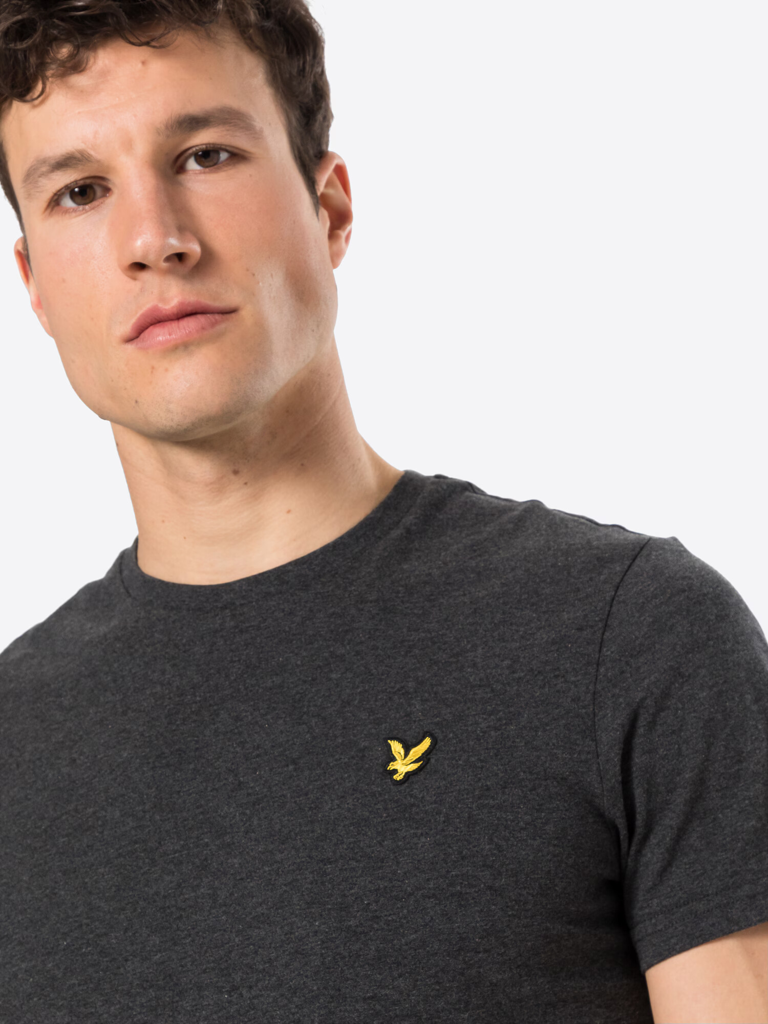 Lyle & Scott Tričko žltá / antracitová / čierna - Pepit.sk