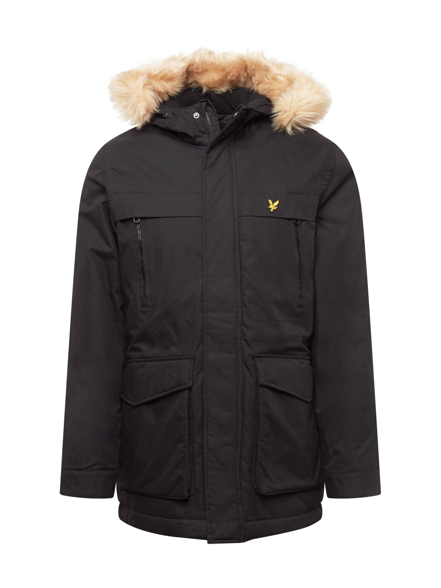 Lyle & Scott Zimná parka béžová / čierna - Pepit.sk