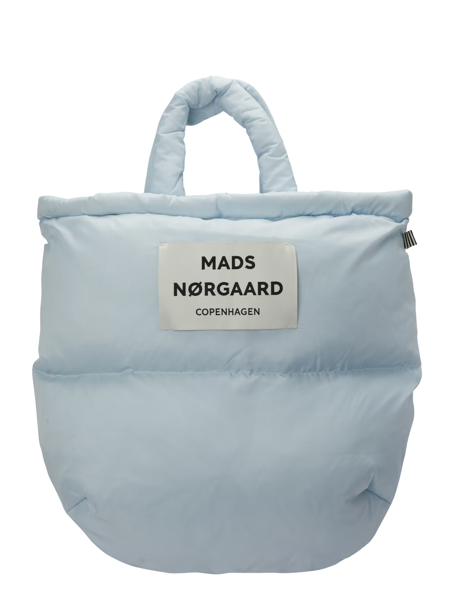 MADS NORGAARD COPENHAGEN Shopper svetlomodrá / biela - Pepit.sk