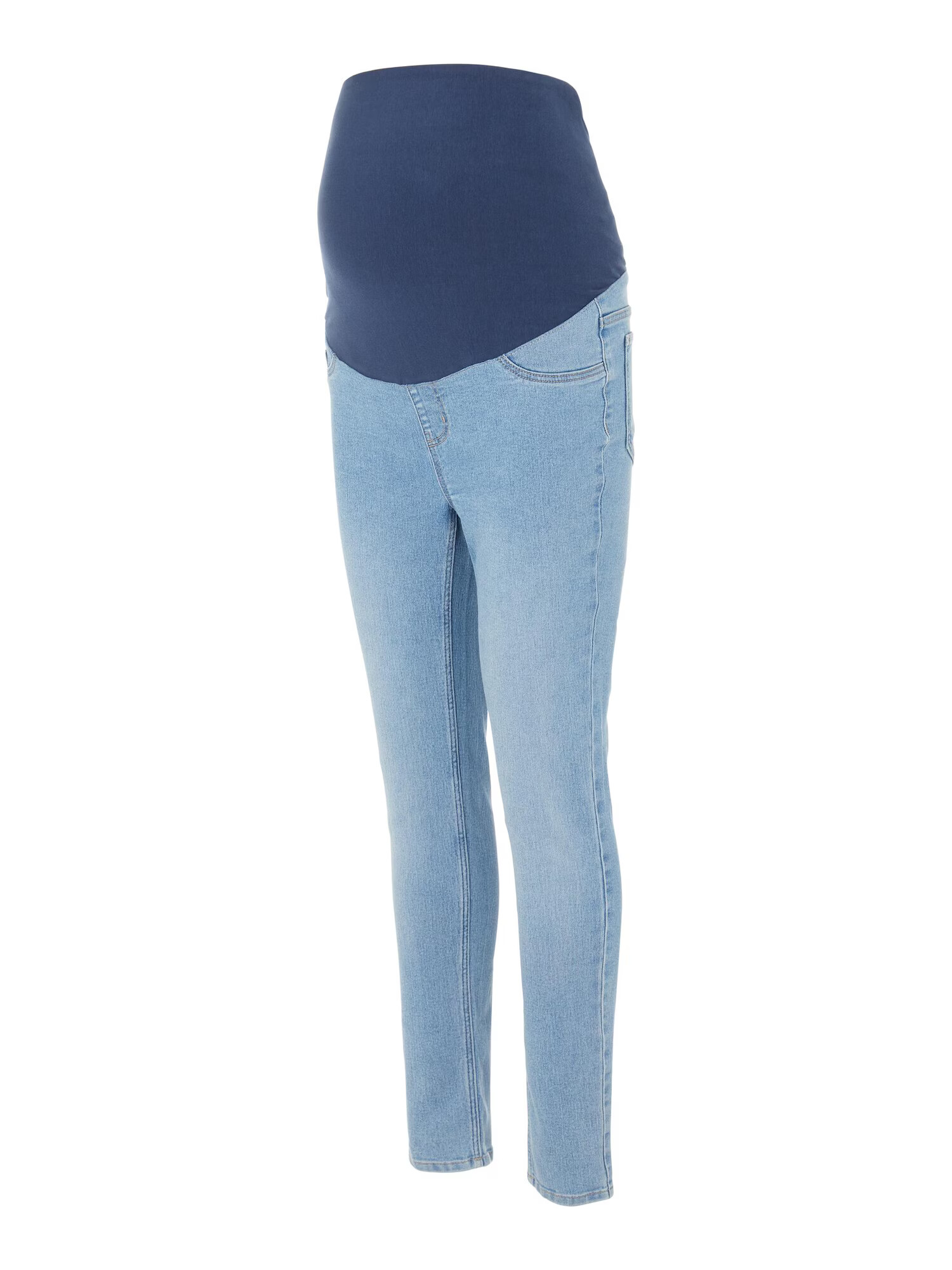 MAMALICIOUS Jeggings modrá denim - Pepit.sk