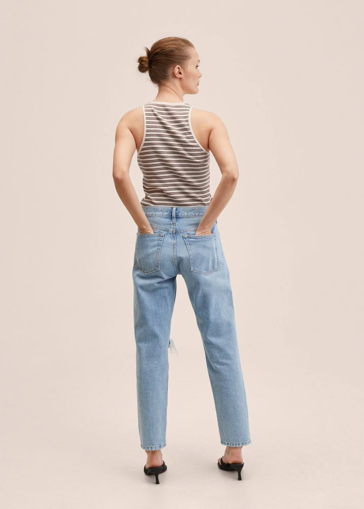 MANGO Džínsy 'Alessia' modrá denim - Pepit.sk