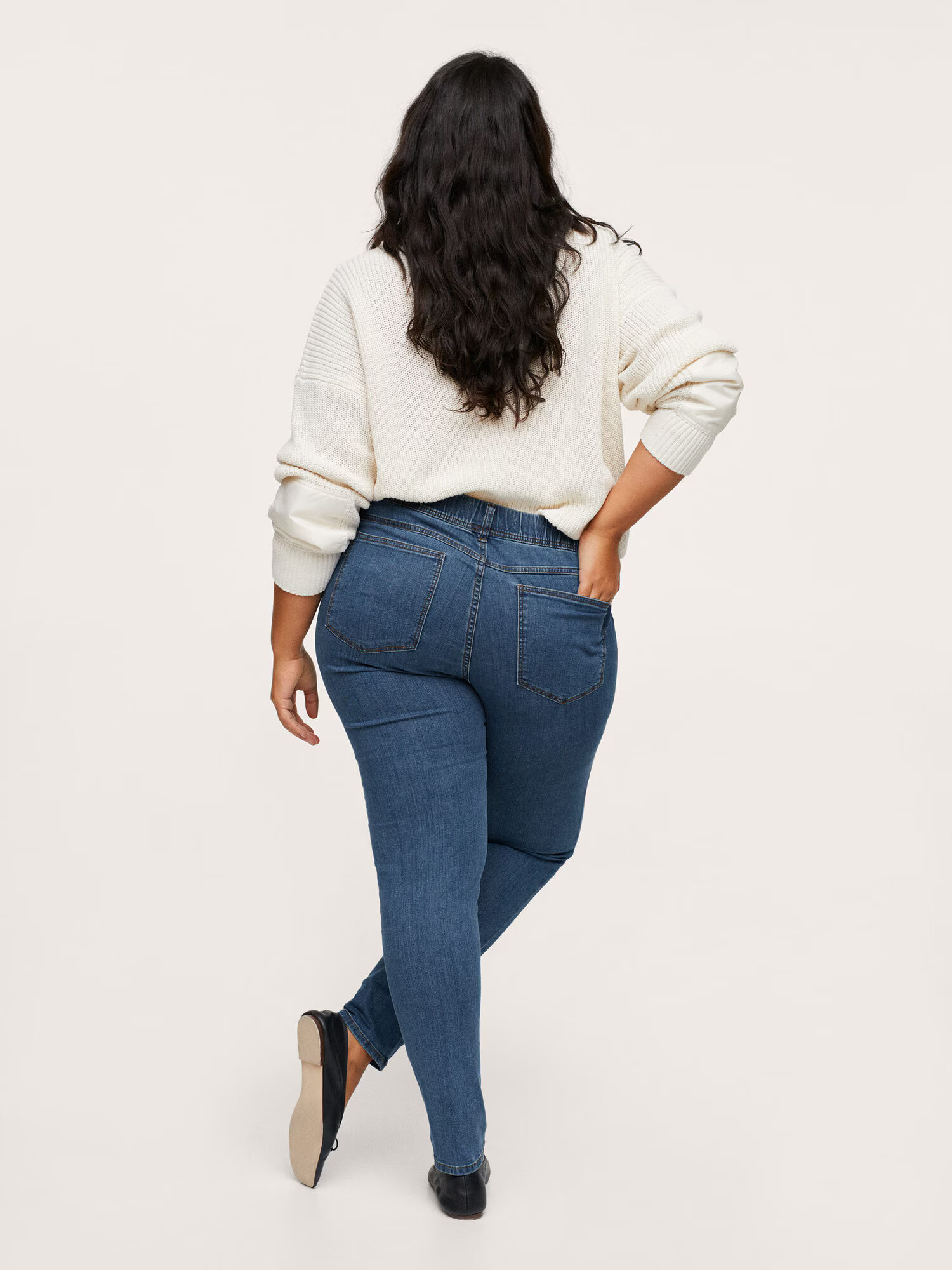 MANGO Jeggings 'MASSHA' modrá denim - Pepit.sk