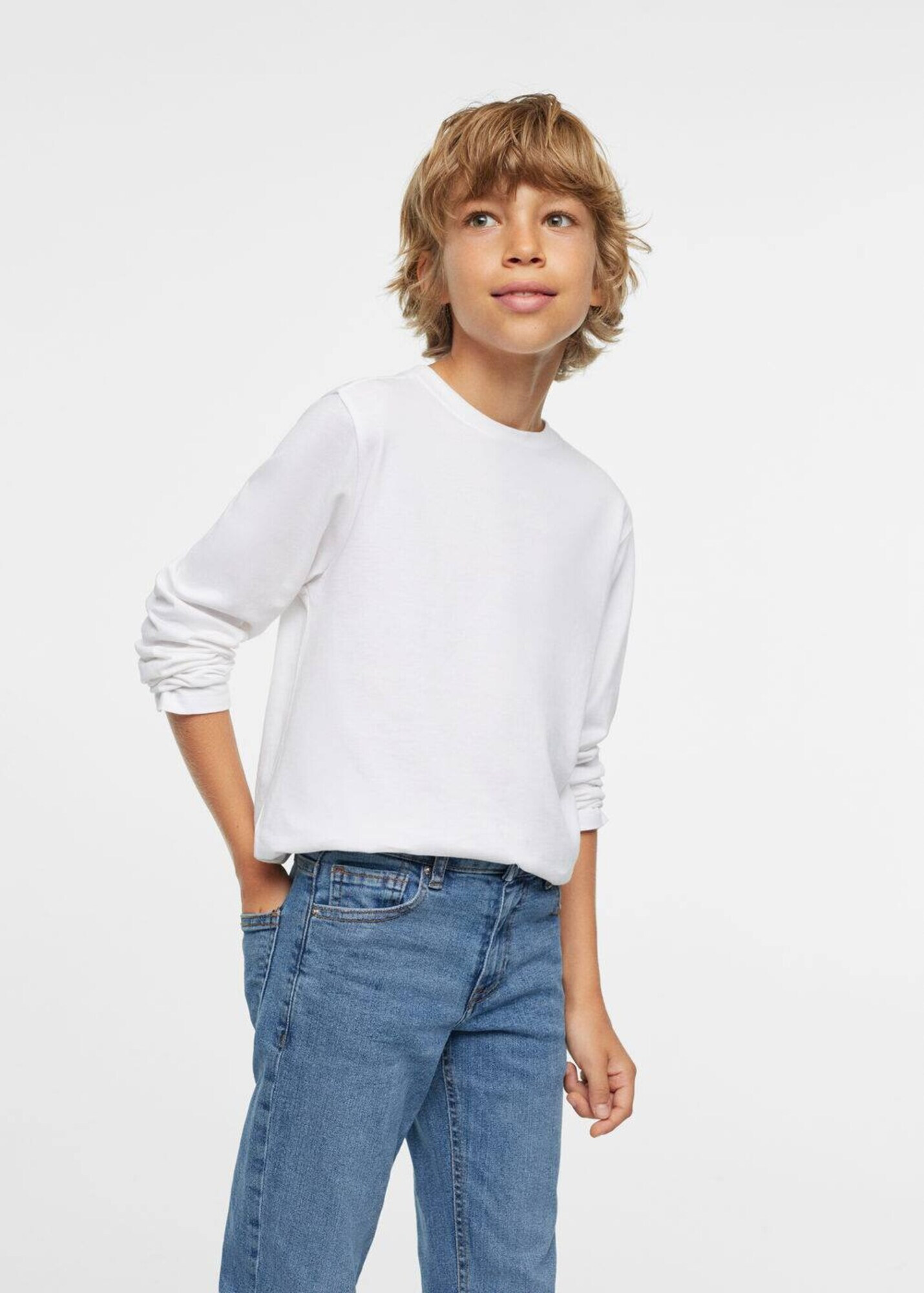 MANGO KIDS Džínsy modrá denim - Pepit.sk