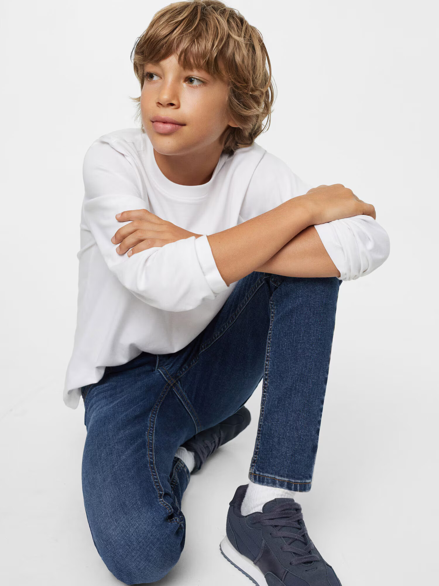 MANGO KIDS Džínsy modrá denim - Pepit.sk