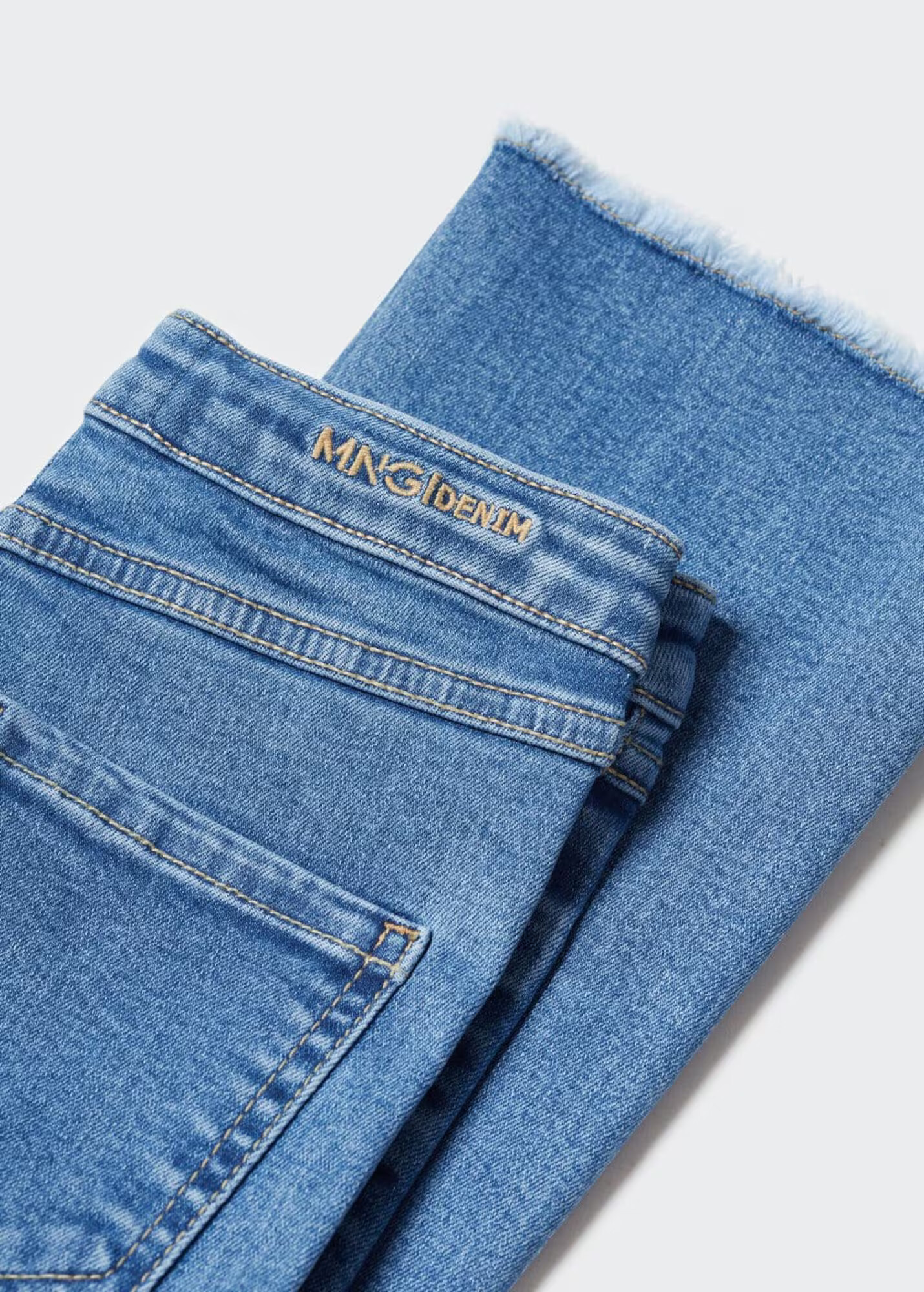 MANGO KIDS Džínsy 'Trumpet' modrá denim - Pepit.sk