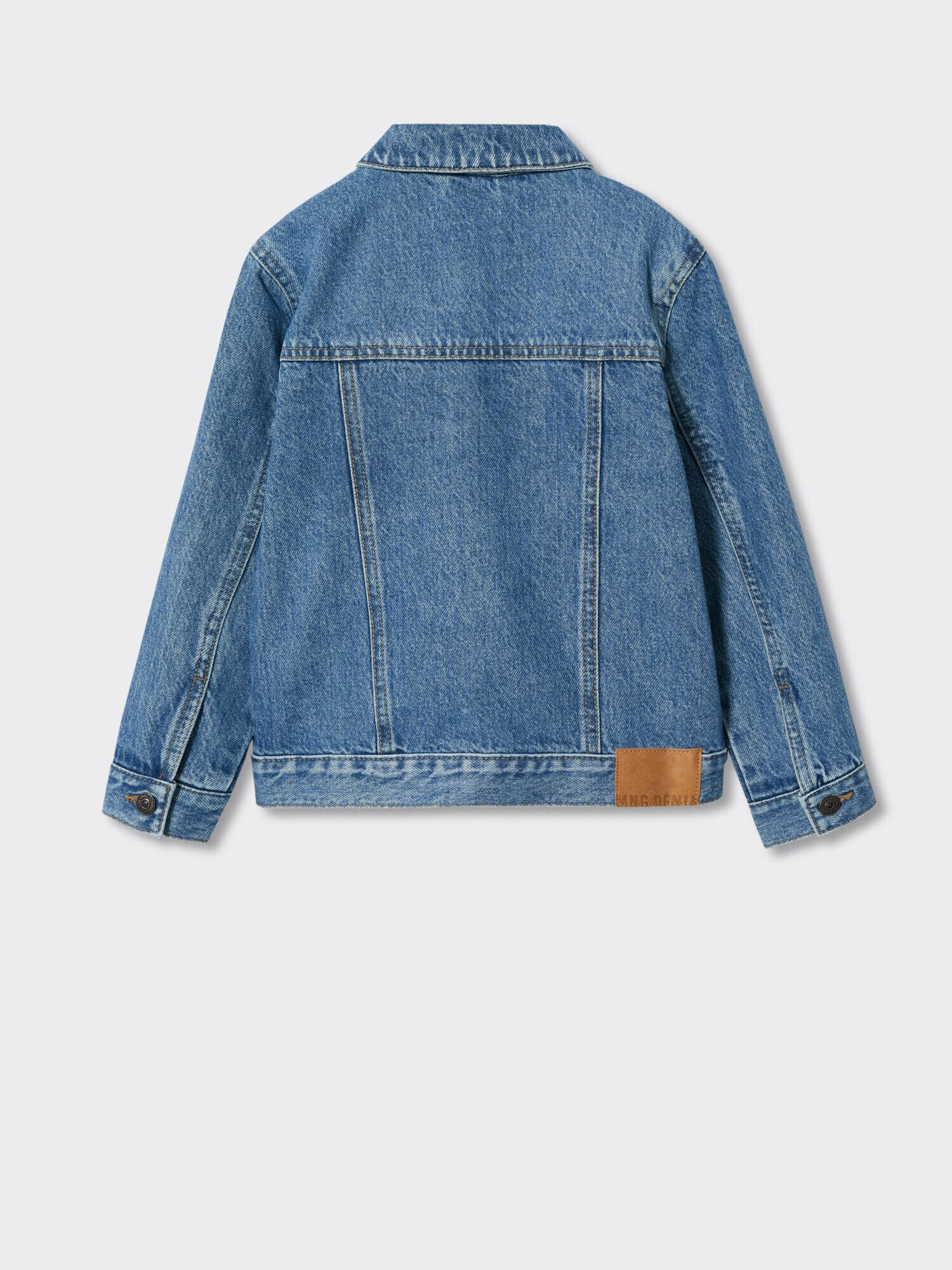 MANGO KIDS Prechodná bunda 'John' modrá denim - Pepit.sk