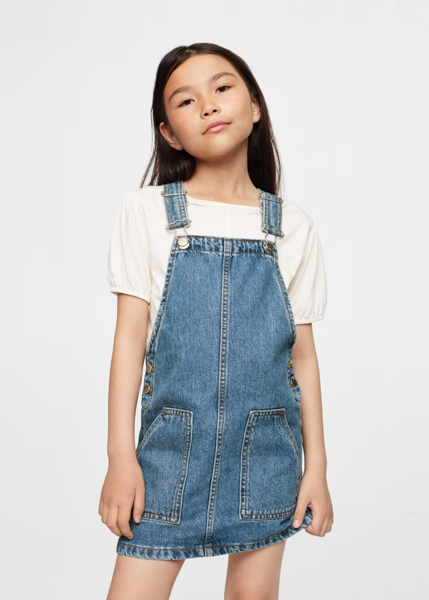 MANGO KIDS Šaty 'Paula' modrá denim - Pepit.sk