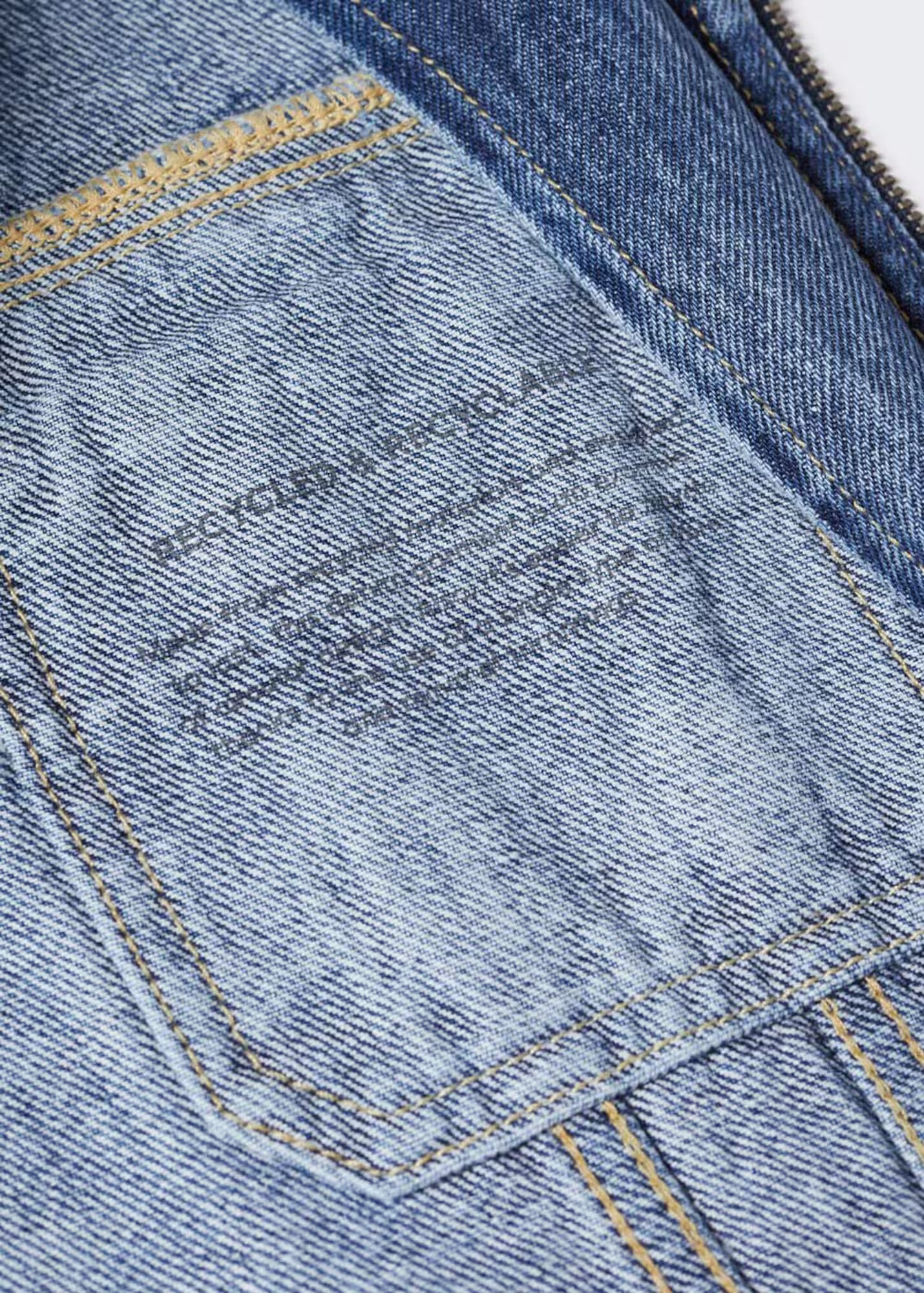 MANGO Prechodná bunda 'Maya' modrá denim - Pepit.sk