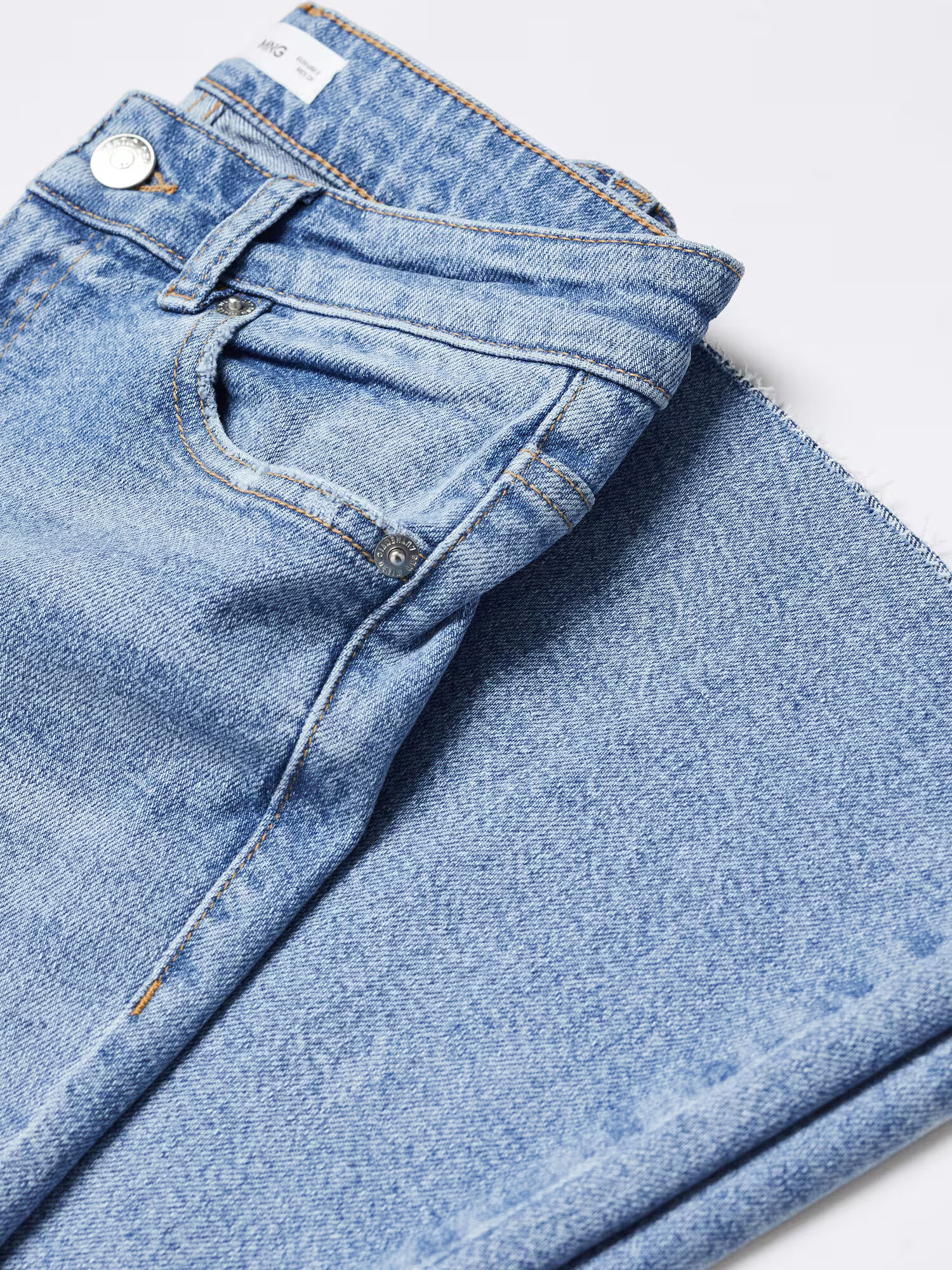 MANGO TEEN Džínsy modrá denim - Pepit.sk