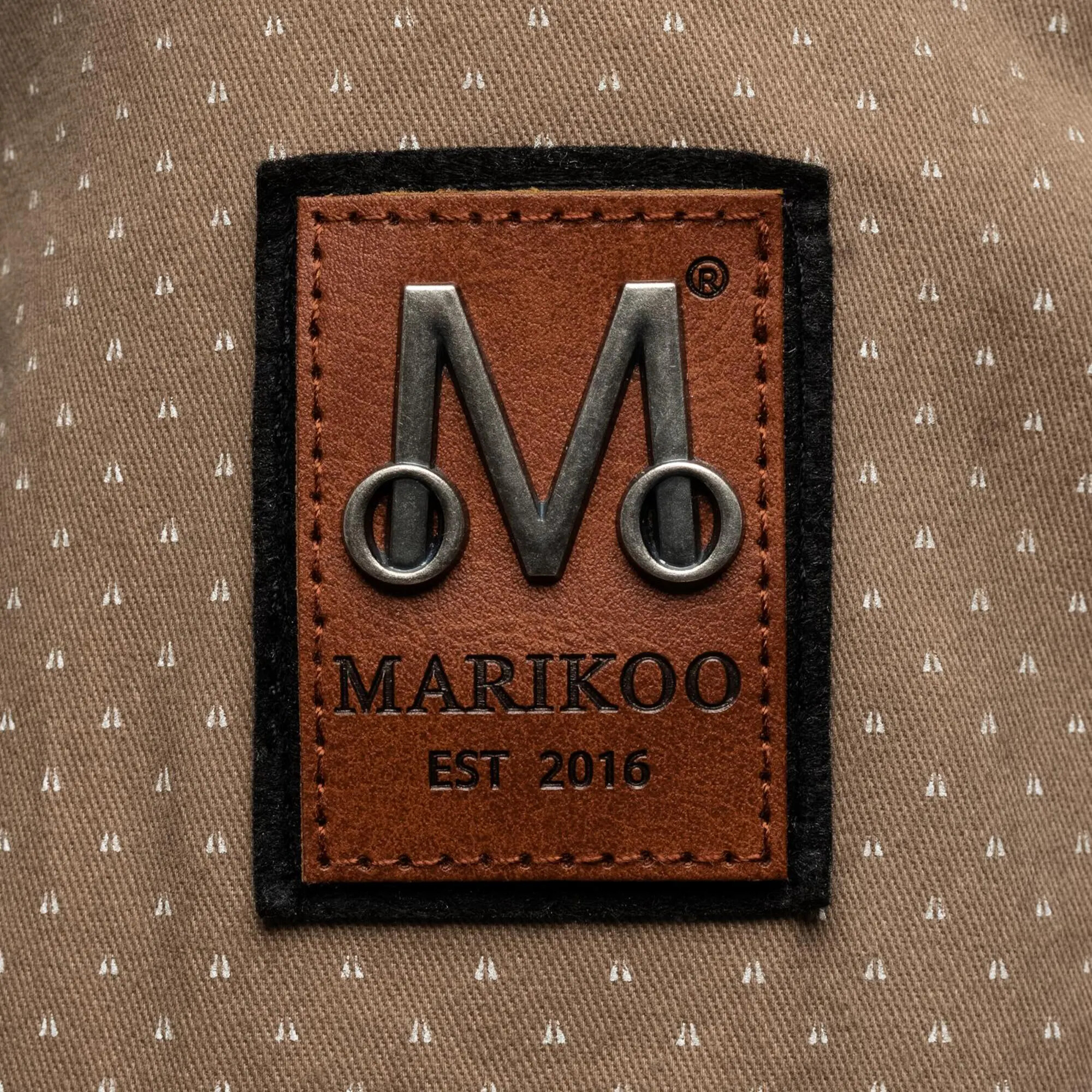 MARIKOO Prechodná parka 'Nyokoo' svetlobéžová / biela - Pepit.sk