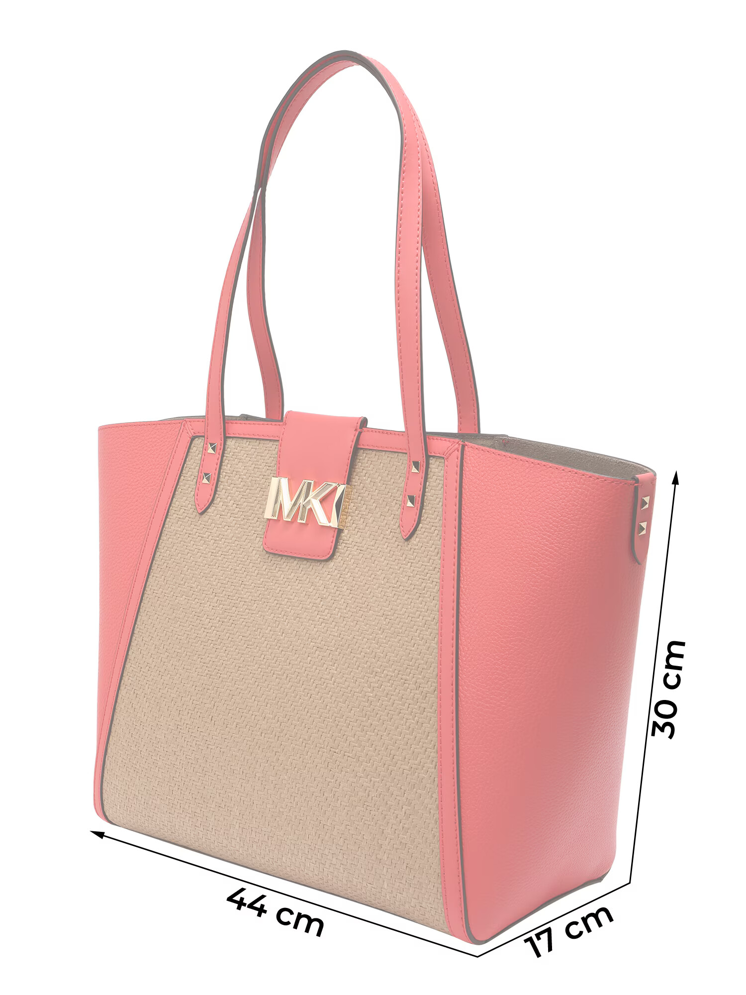 MICHAEL Michael Kors Shopper tmavobéžová / fuksia - Pepit.sk