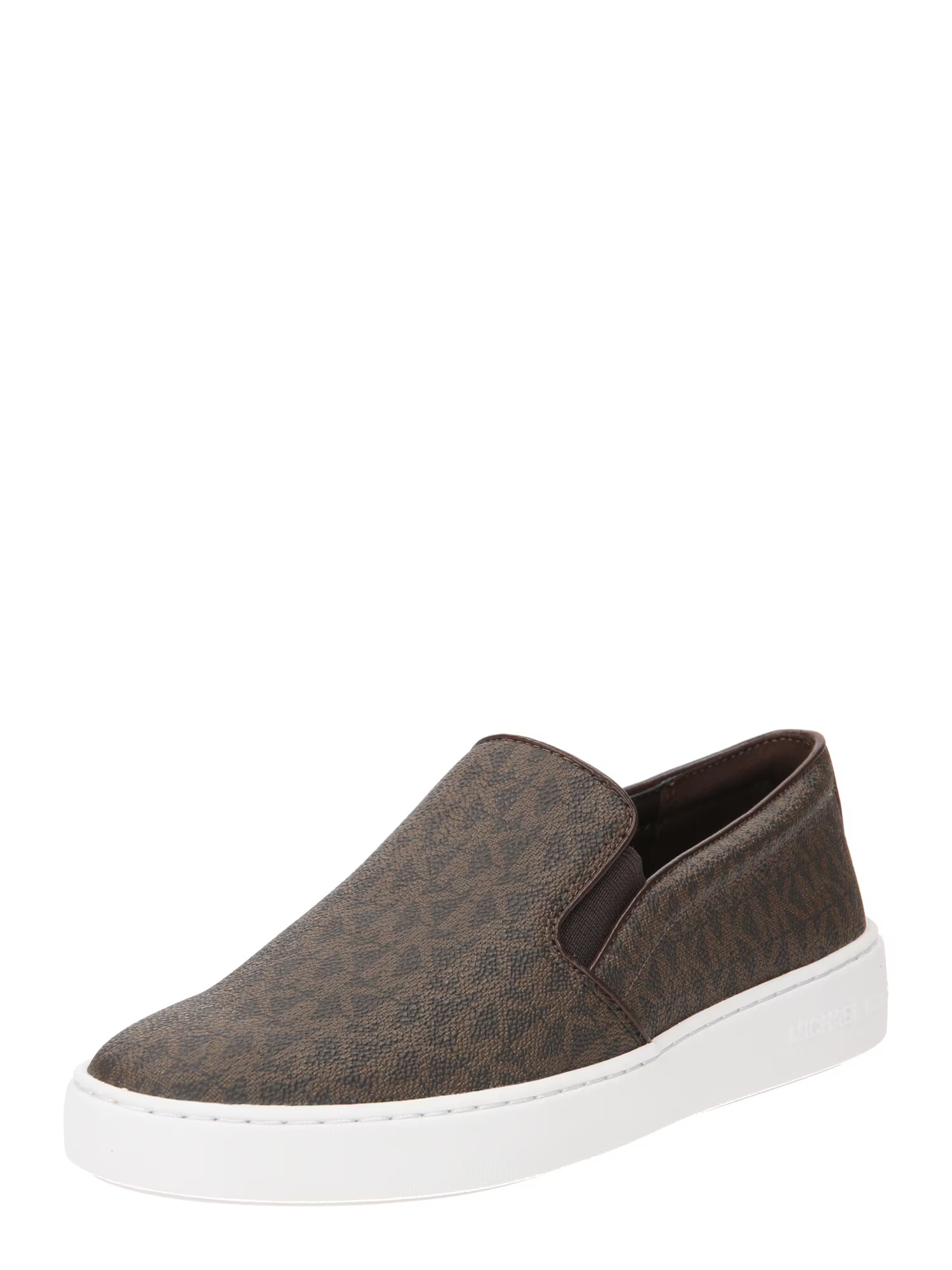 MICHAEL Michael Kors Slip-on obuv 'KEATON' svetlohnedá / tmavohnedá - Pepit.sk